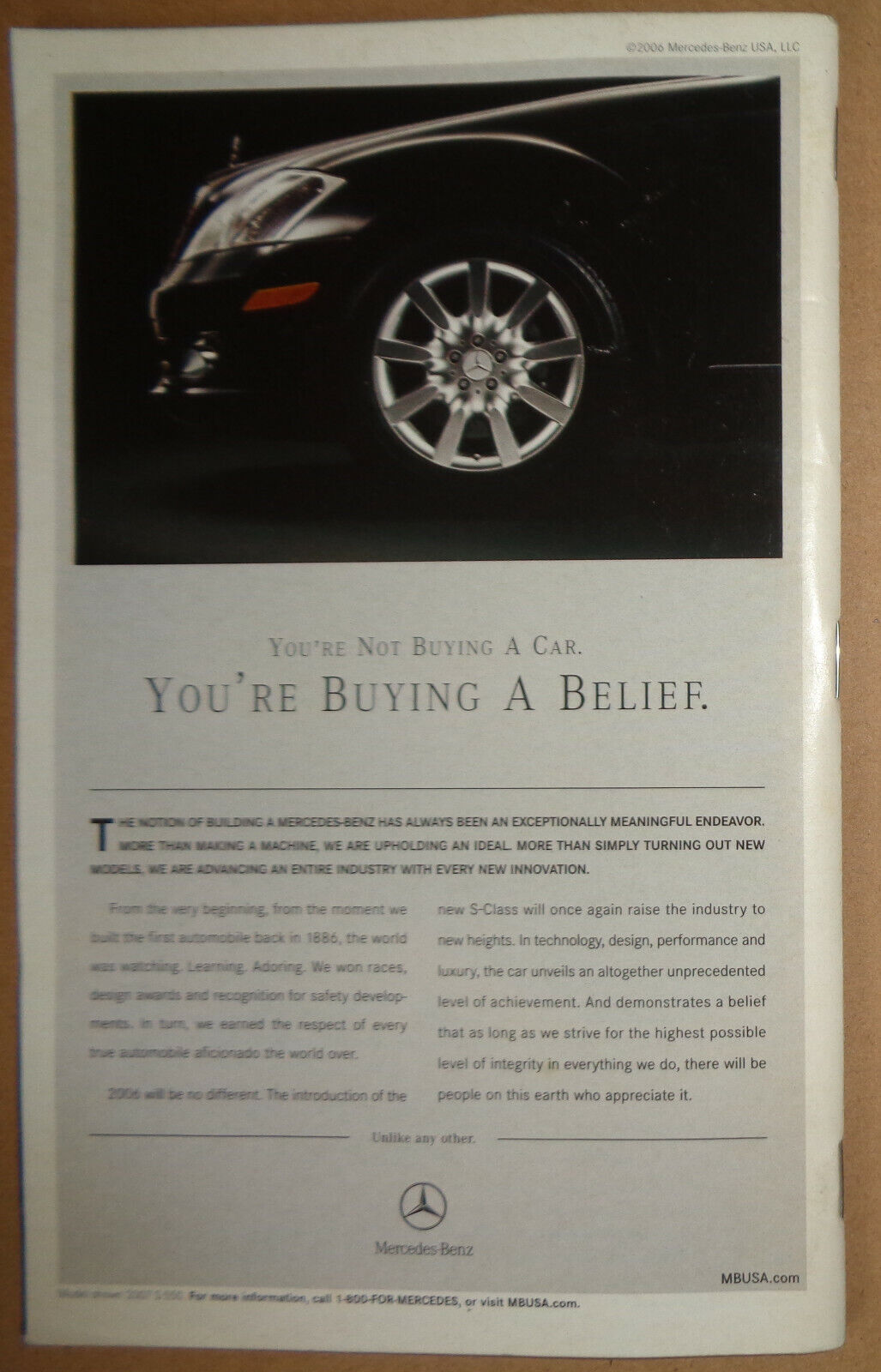 THE HISTORY BOYS - PLAYBILL - OPENING NIGHT: APRIL 23, 2006