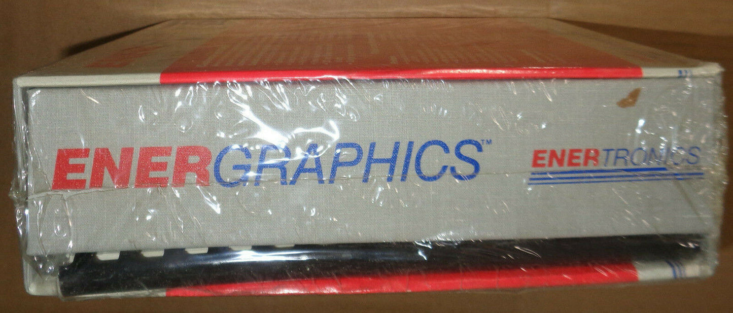 Energraphics by Enertronics - MINT, SEALED - Release 2.2, 1989. For IBM PC, XT,
