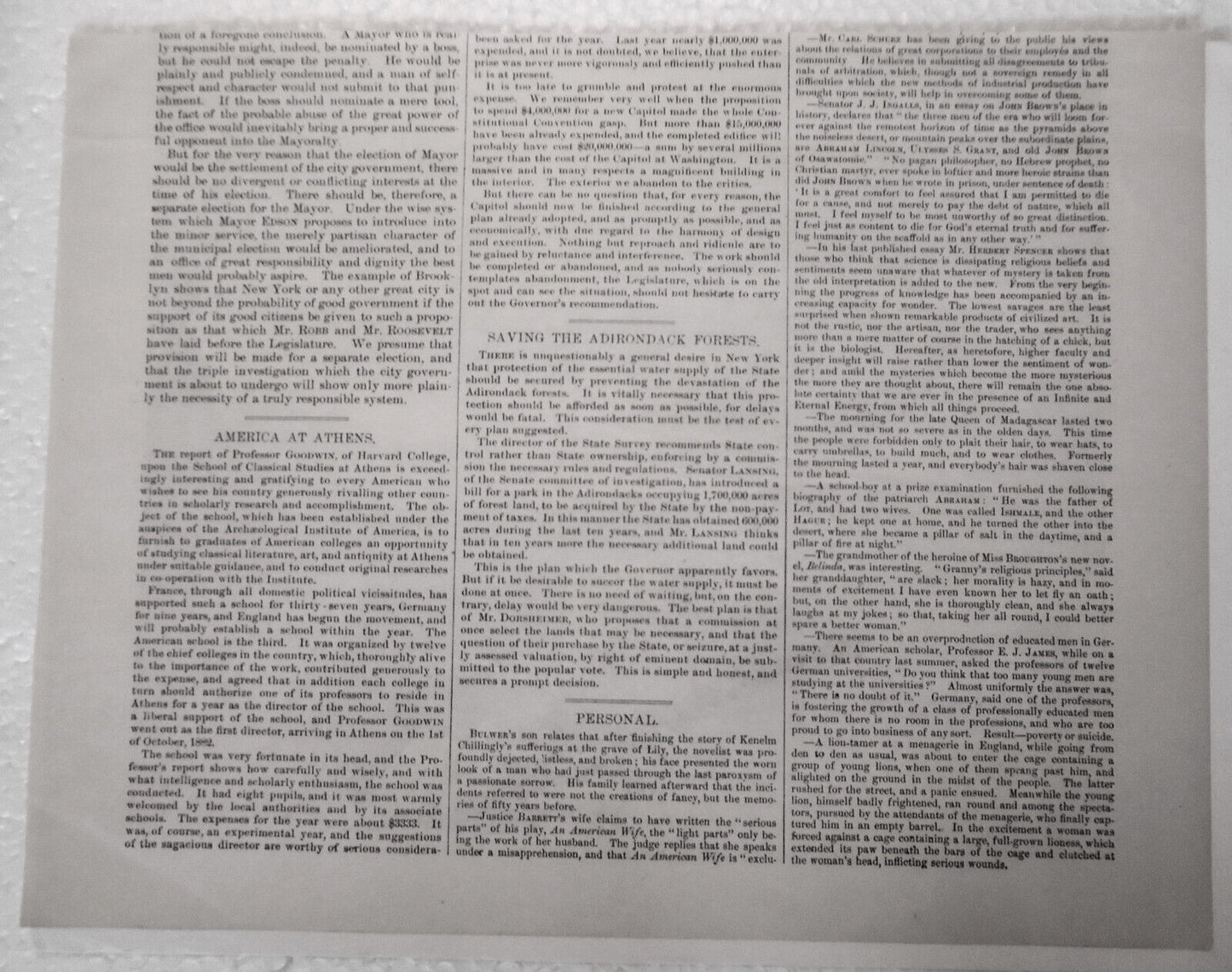 The West Shore Railway Terminus On The Hudson River. Harper's Weekly, Jan. 1884