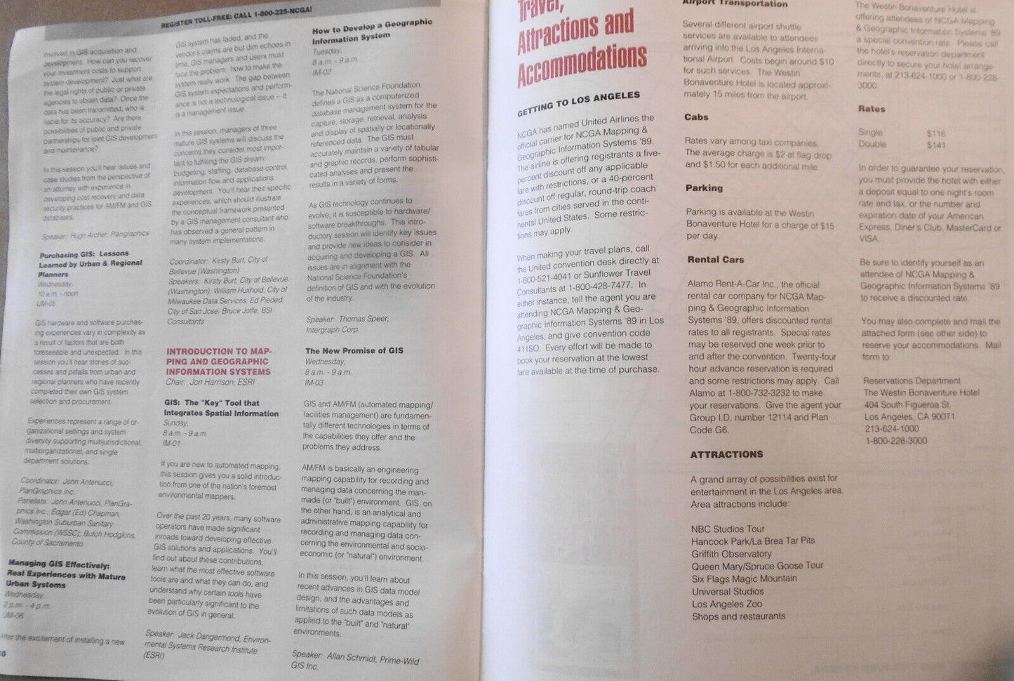 Visual Solutions... Right at your Fingertips. NCGA Mapping... - Brochure, 1989