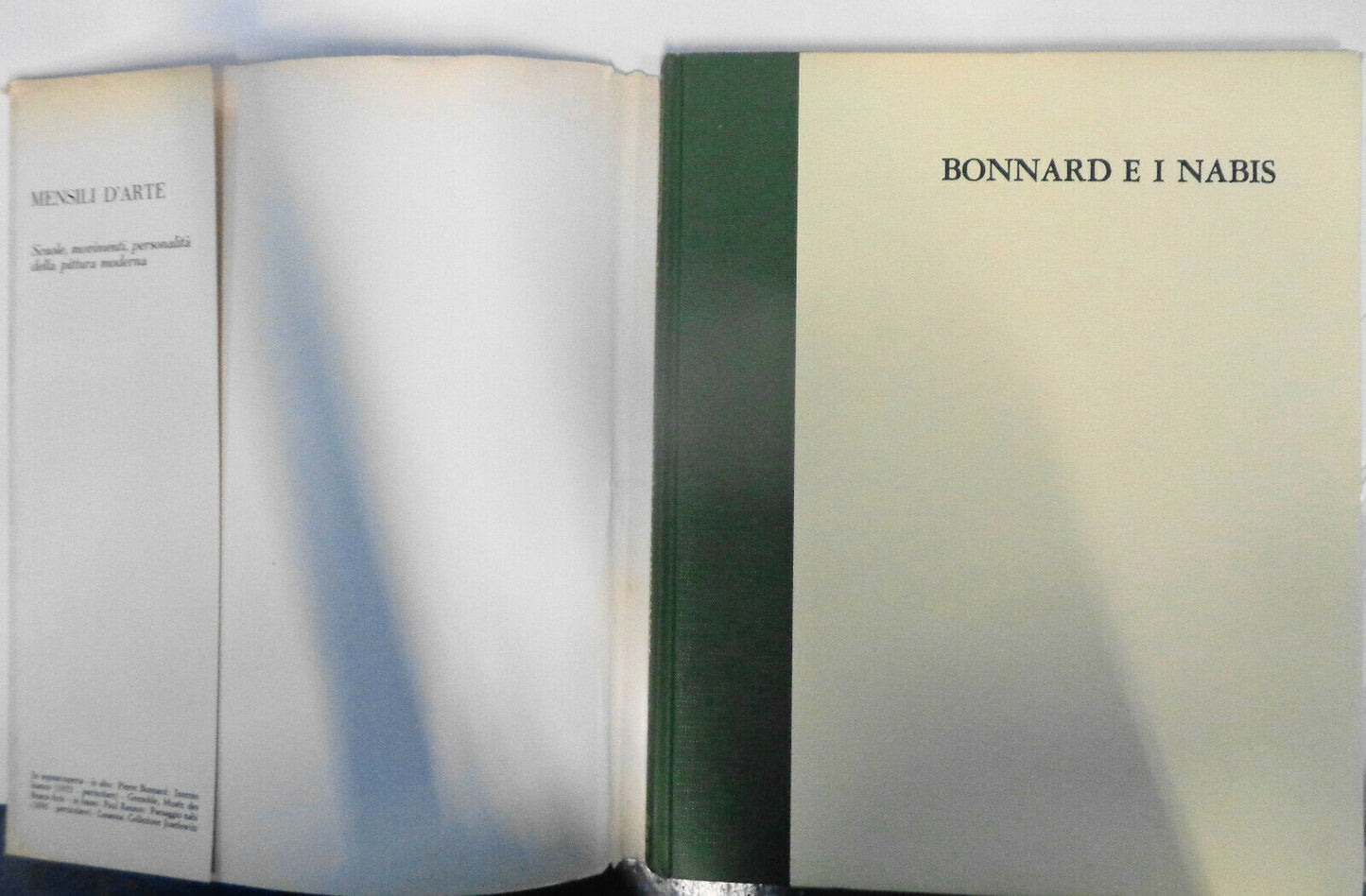 Bonnard e i Nabis, by Renata Negri. Hardcover/DJ. 1970.