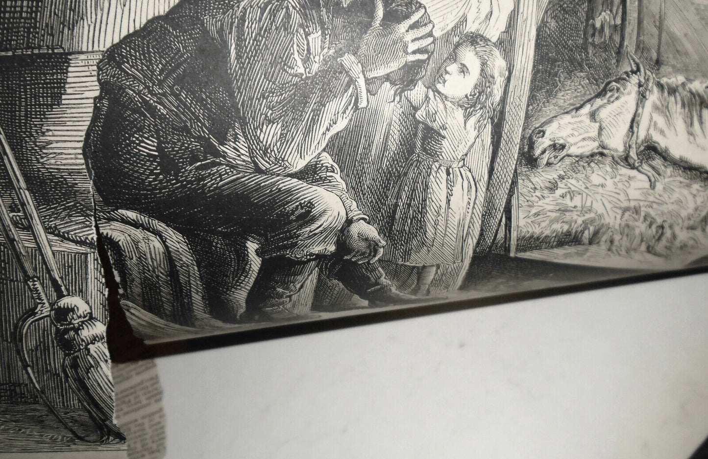 Ruined, And Winter At The Door - An Episode Of The Horse Plague - HW 1872