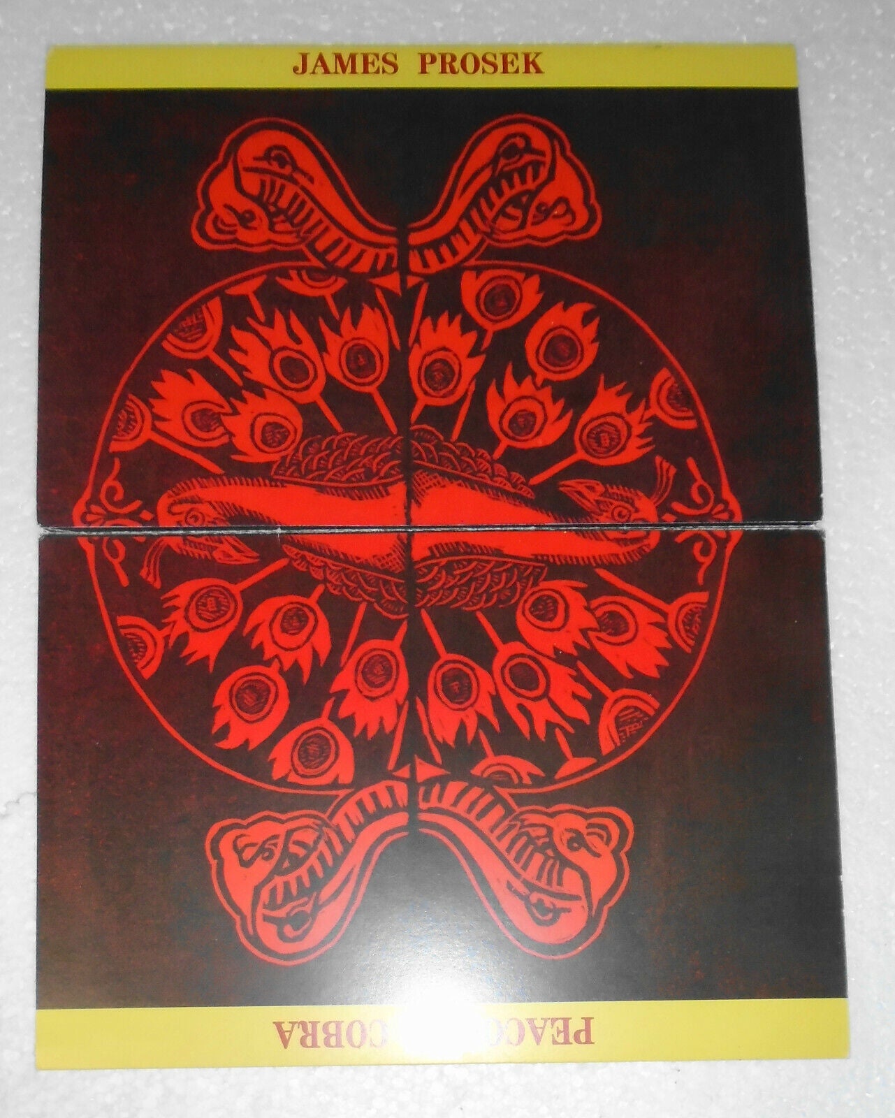 James Prosek : the peacock and the cobra. 2008. 8-page fold-out Catalog