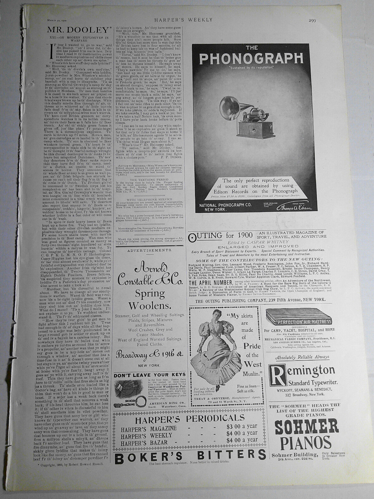 Breaking Ground for New York's Underground Railroad. Harper's Weekly, 1900.