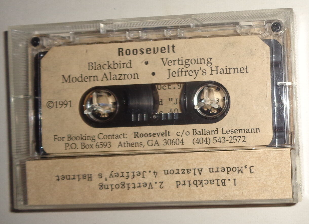 ROOSEVELT - Rare Demo Cassette - 1991 - Ballard Lesemann - Hard rock - 4 tracks