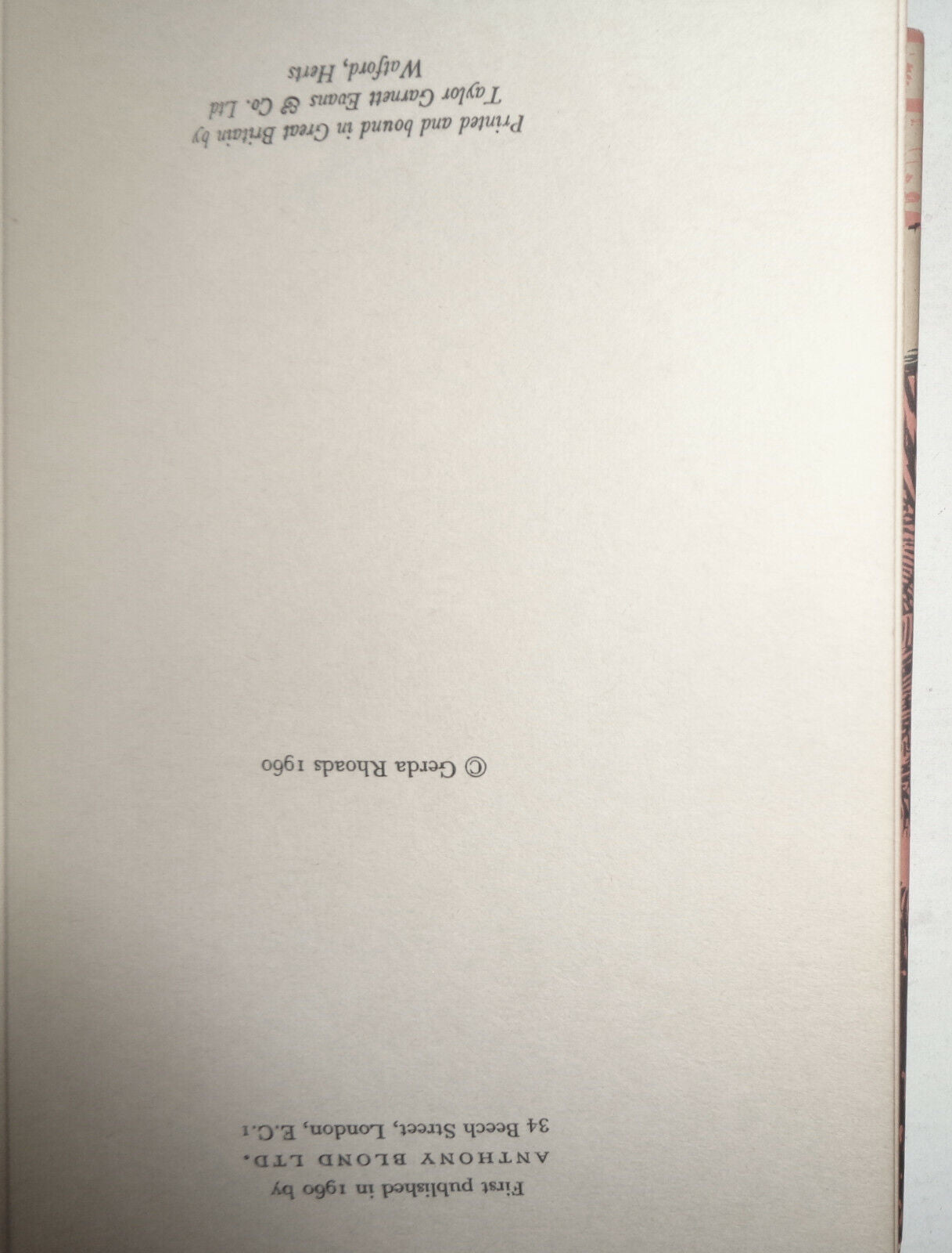 Gerda Rhoads - ENOUGH ROMANCE - Signed & Inscribed First edition 1960 HC/DJ Rare