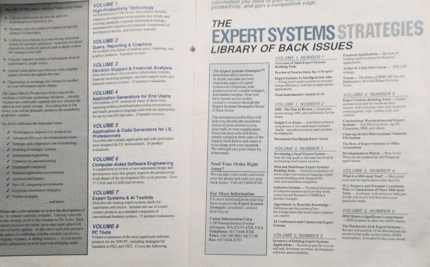 CASE Strategies, August 1989 - Newsletter on Computer Aided Systems Engineering