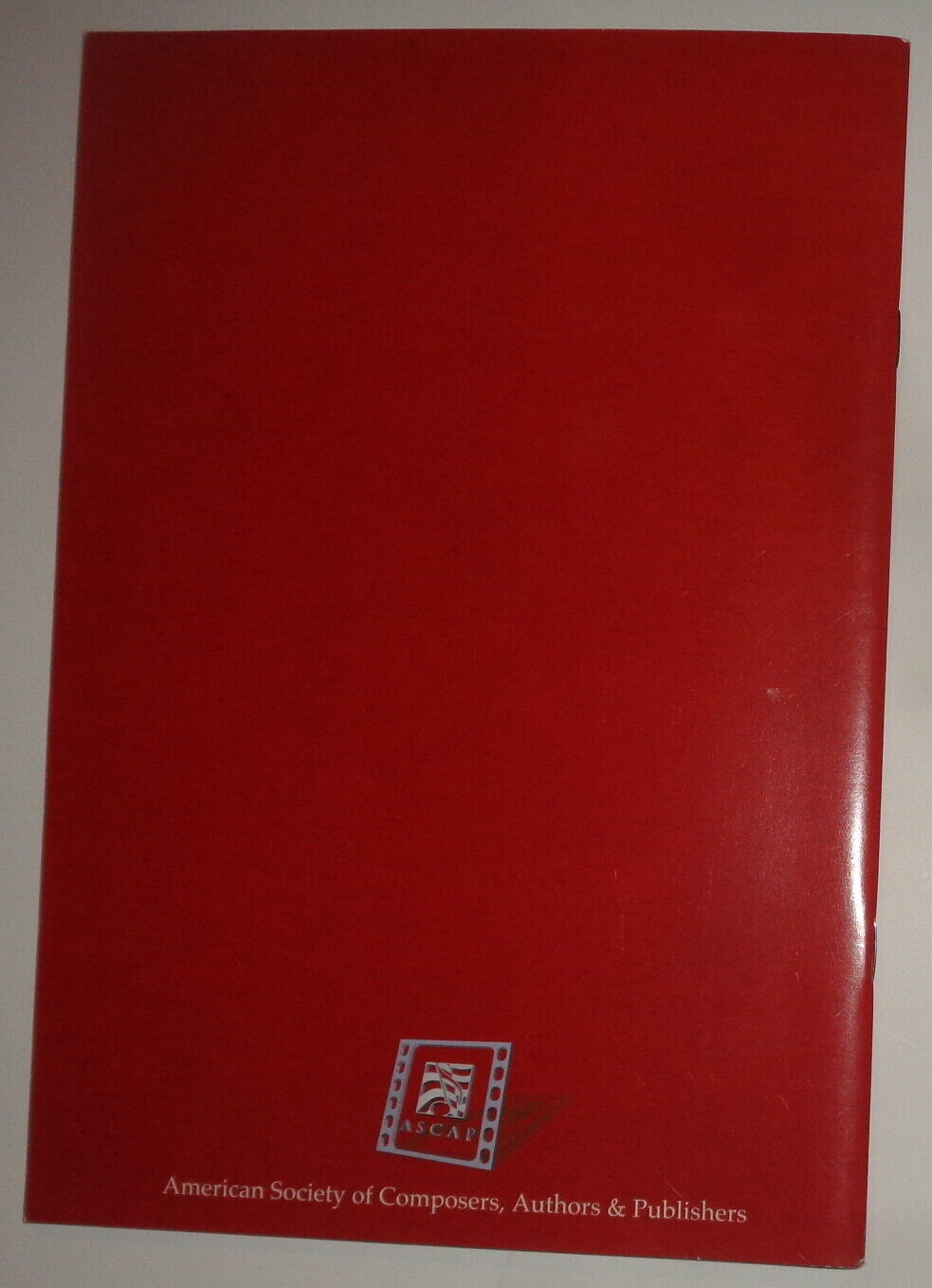 2003 ASCAP Film and Television Music Awards - Souvenir Program - Hans Zimmer.