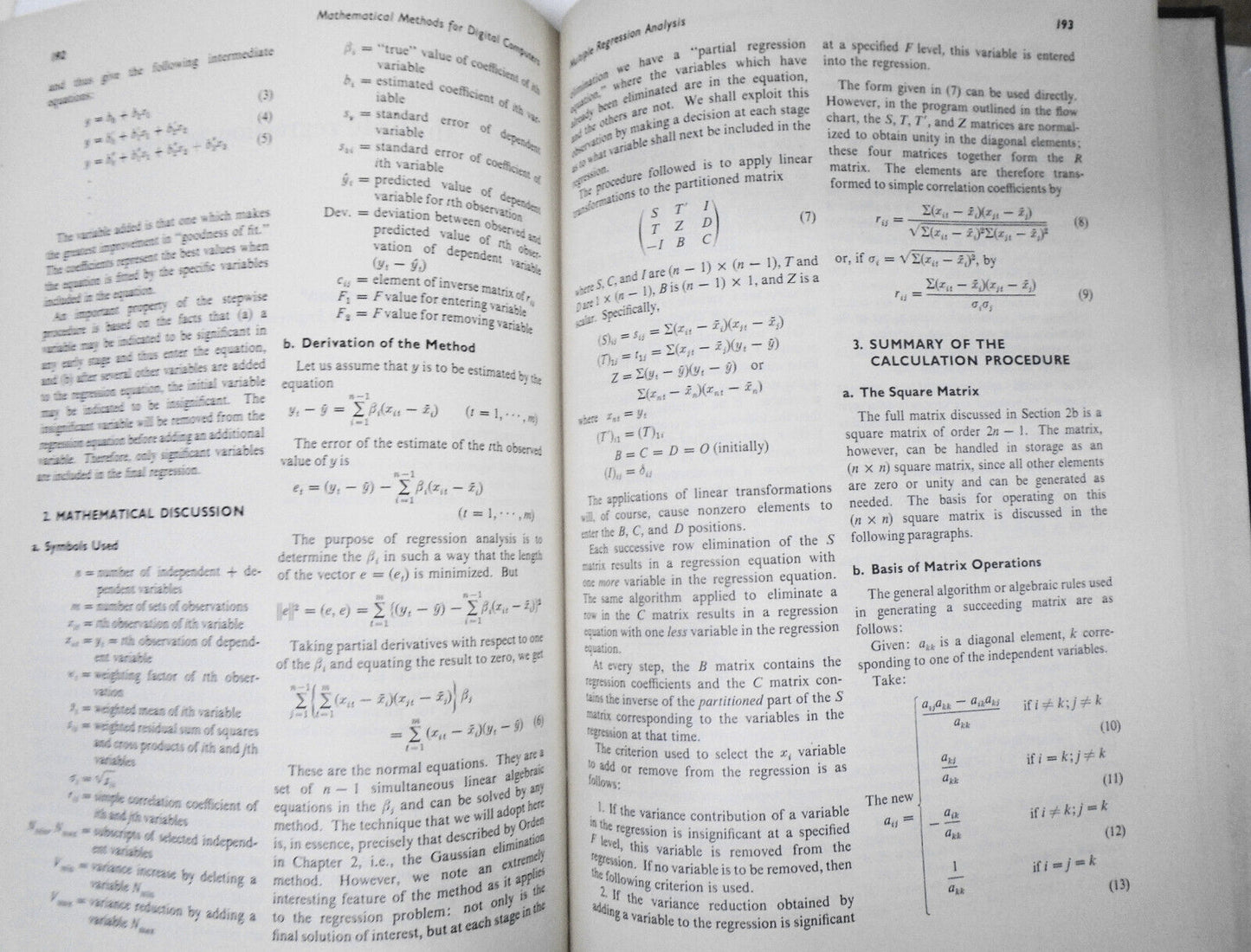 Mathematical Methods for Digital Computers - Ralston & Wilf; 1960 Hardcover 1st