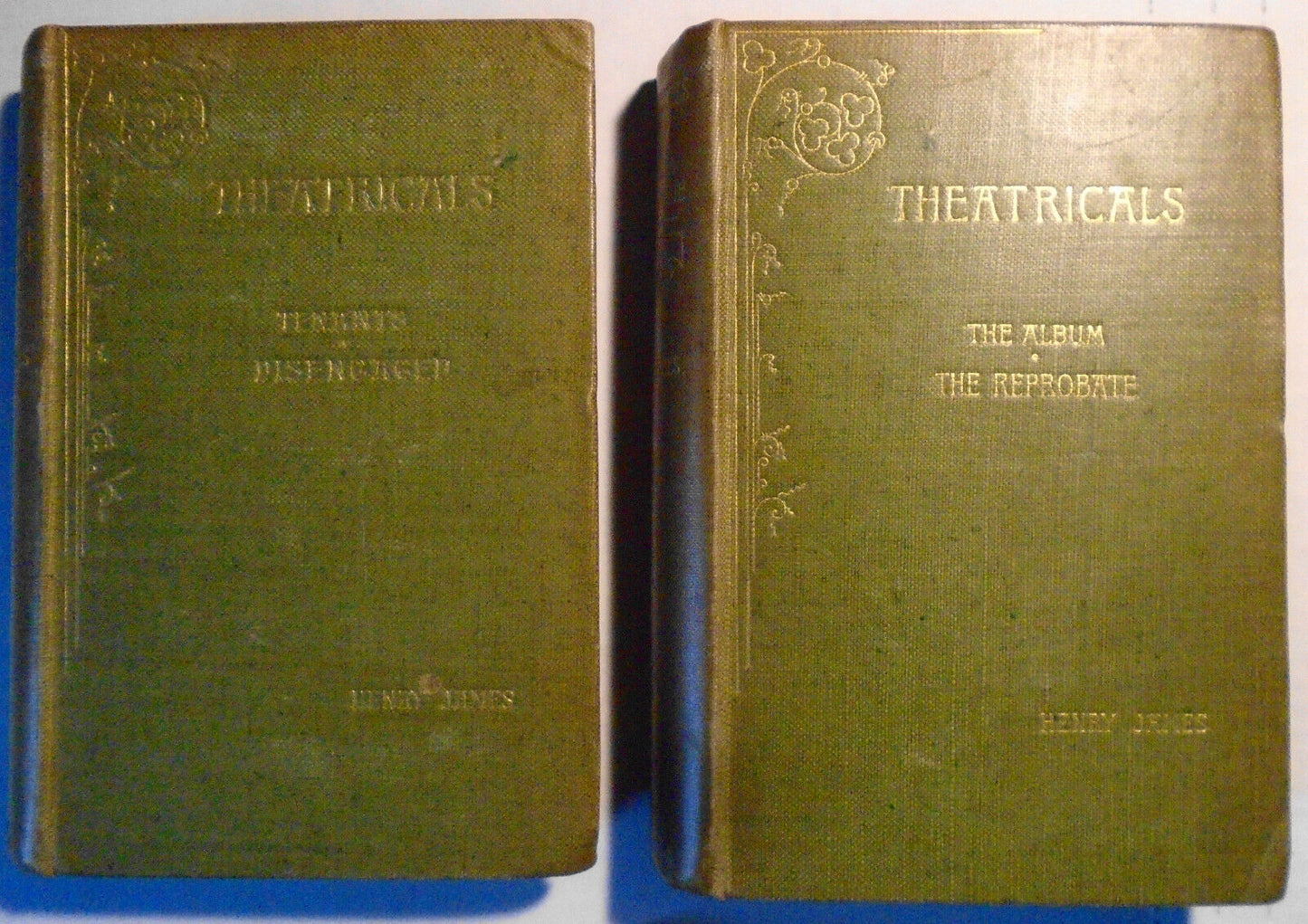 Henry James: Theatricals. 2 Vol Set. 1st UK edition. 1894/95 - 1st & 2nd series