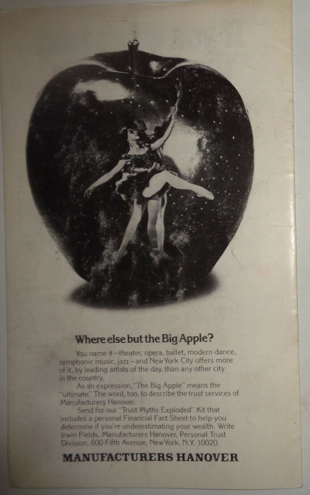 A VOICE OF MY OWN - PROGRAMME - MAY 1-13, 1979 Lion Theatre, NYC