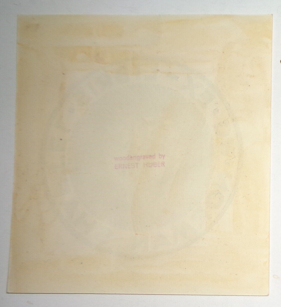 Dr. Norman Shaftel (1915-1998) engraved Ex-Libris Bookplate by Ernest Huber