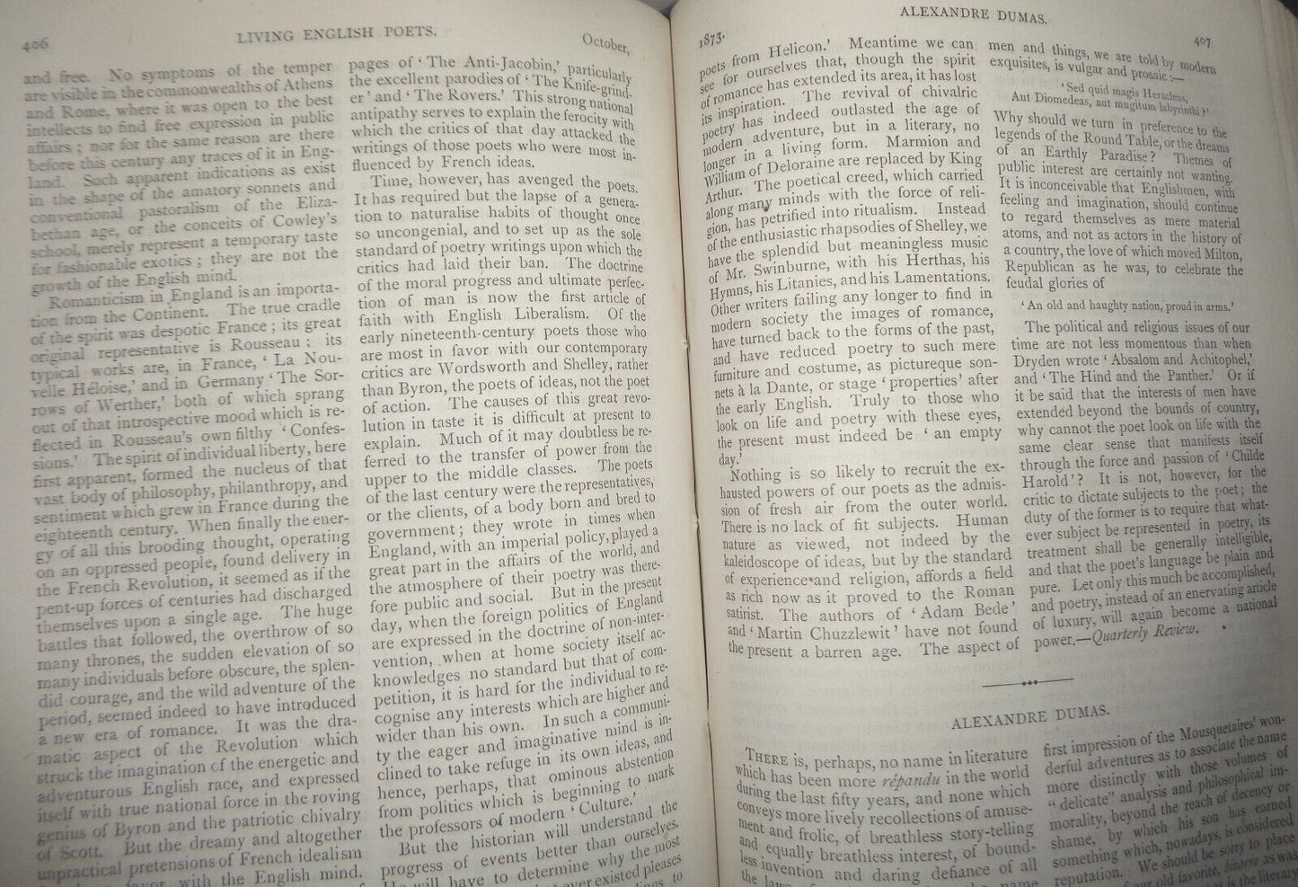 1873 The Eclectic magazine July-Dec Vol 18 Nathaniel Hawthorne, Whittier prints