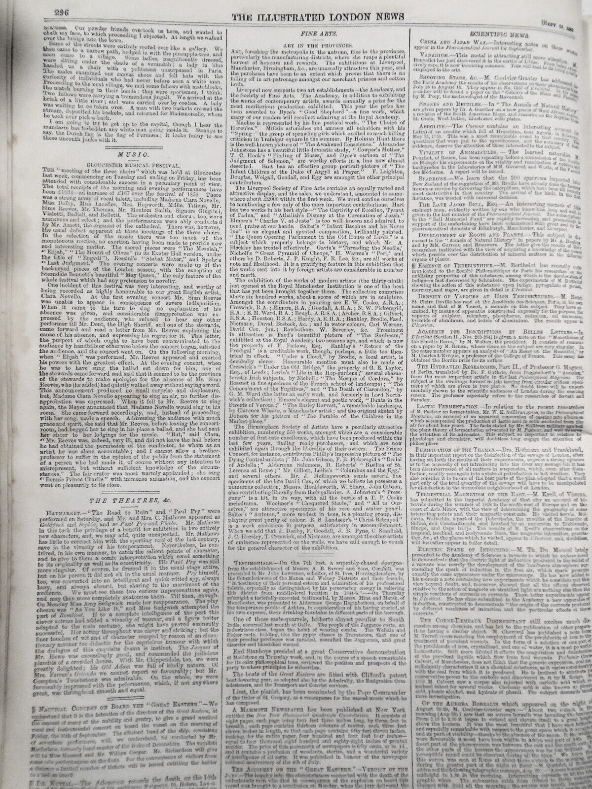 Illustrated London News, 9/24/1859 - Attack on Chinese fortifications at Peiho