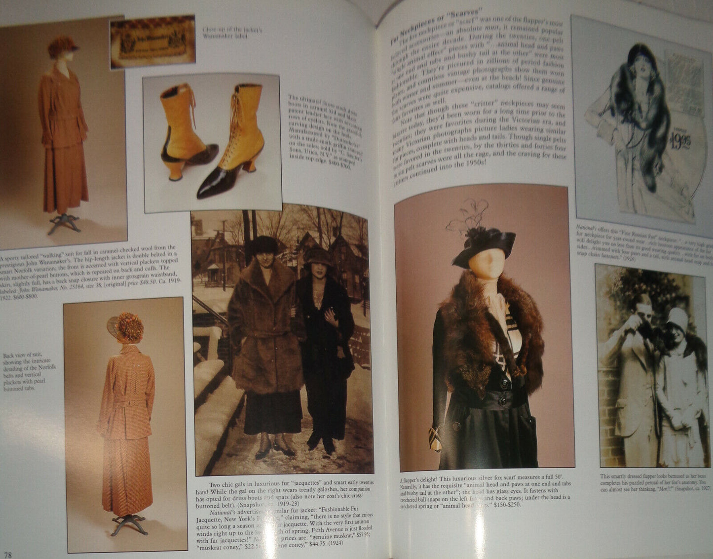 Roaring '20s Fashions : Jazz by Susan Langley SIGNED 1st edition 2005, Hardcover
