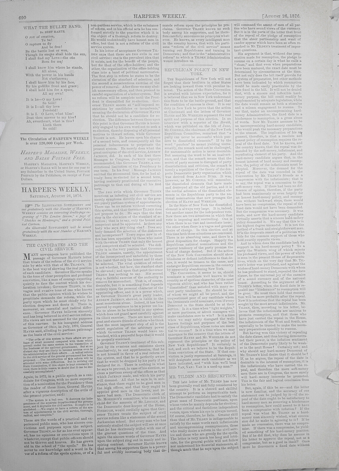 A Hard Summer for the Soft Rag Baby, by Thomas Nast - Harper's Weekly, 1876