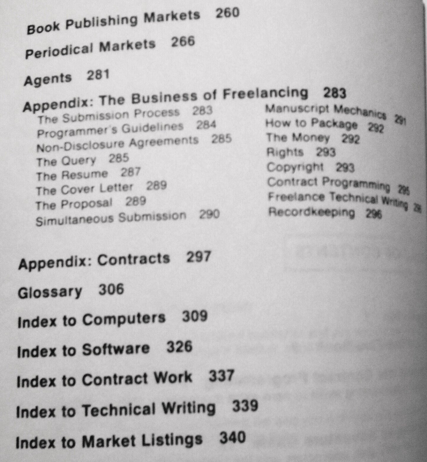 1986 Programmer's Market, edited by Brad M. McGehee