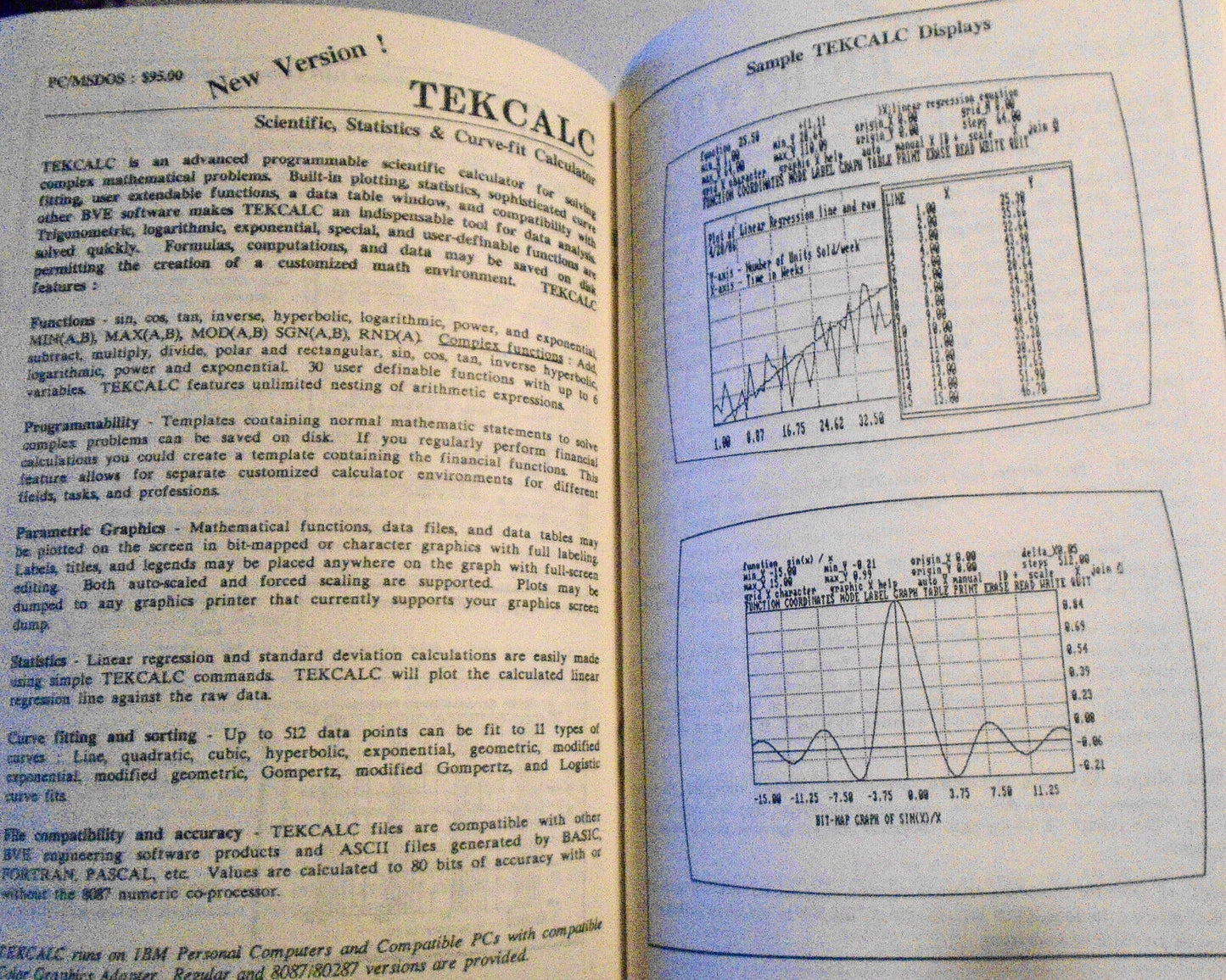 BV Engineering Hardware / Software Catalog 6, 1987.