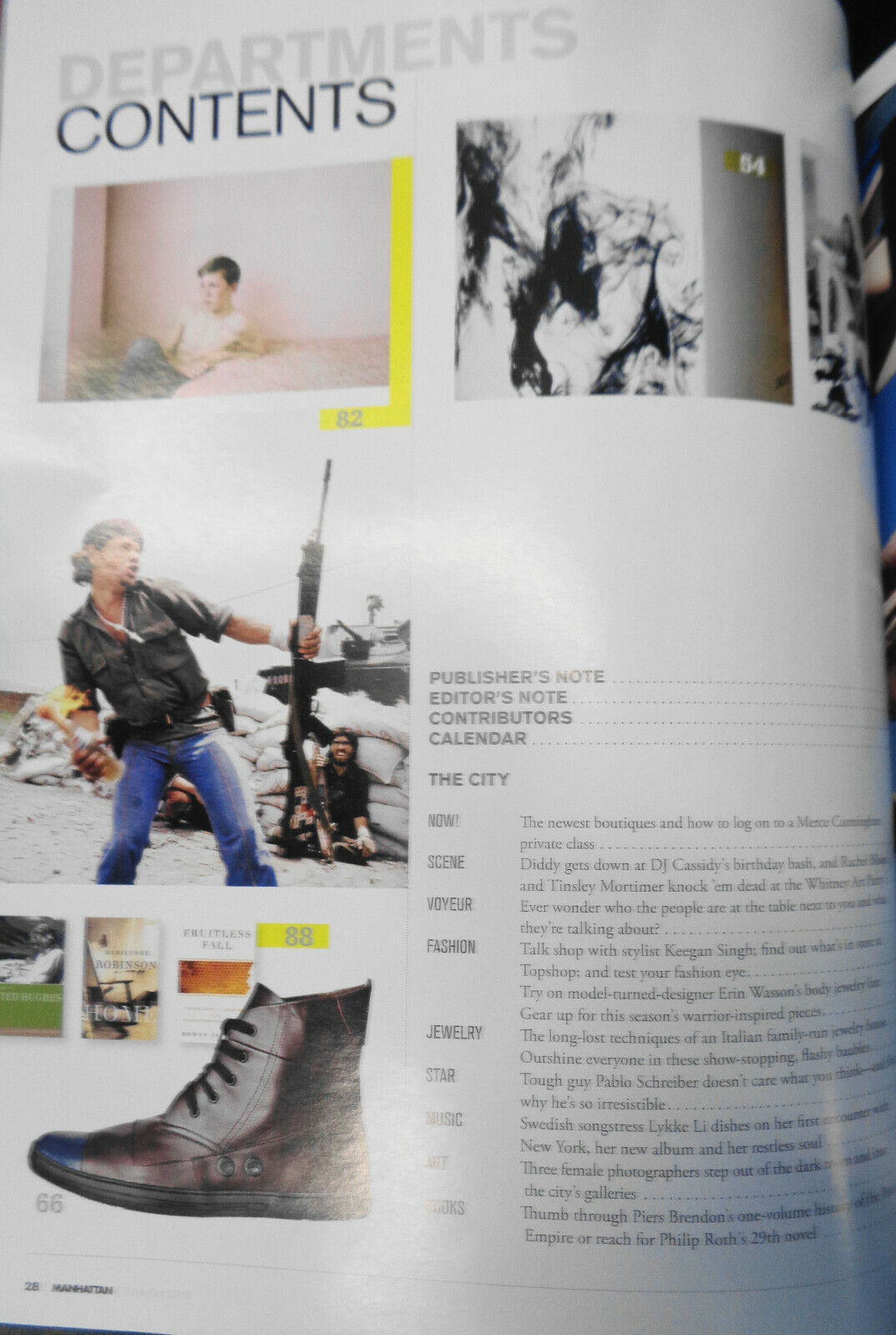 Manhattan Modern Luxury Magazine. Premiere issue, September/October 2008