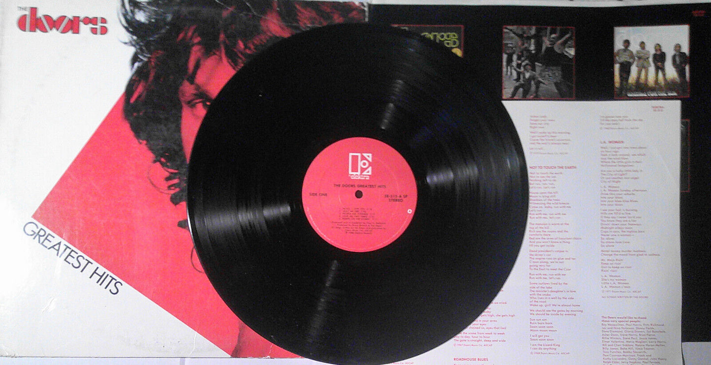 4 LPs lot: Janis, Doors, Iron Butterfly & Joe Cocker - Acid / Psychedelic rock