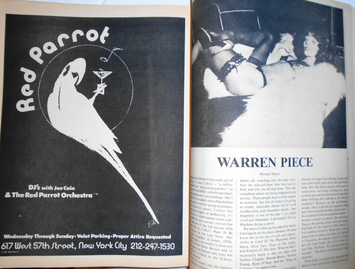Details Magazine June 1982 - Hip-hop. .. Beating the Rap -- Susanne Bartsch ...