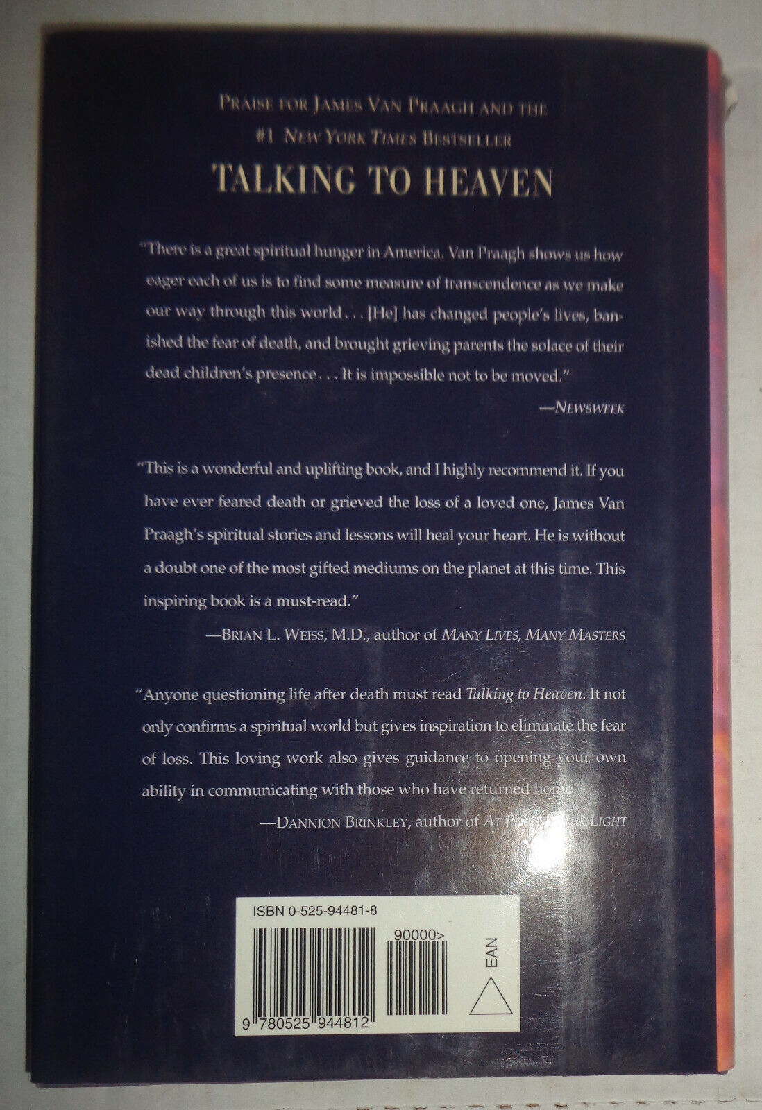 REACHING TO HEAVEN, by James van Praag - SIGNED First Edition, 1999