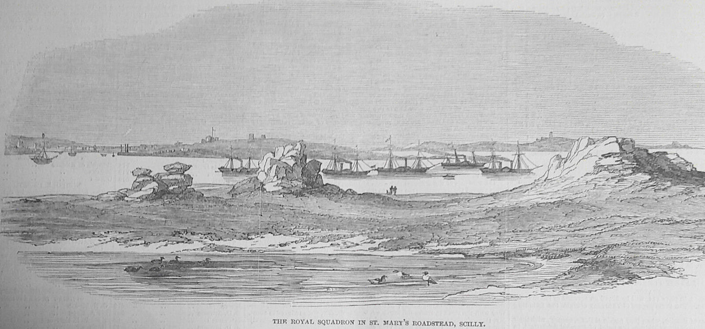 Her Majesty's Marine Excursion - August 21, 1847 Illustrated London News section