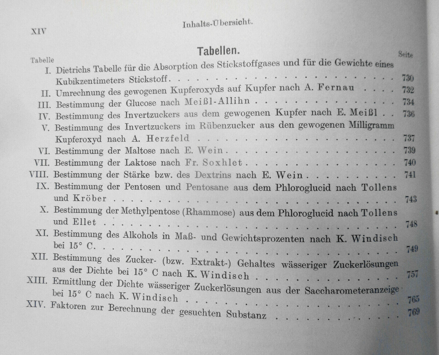 Chemie der menschlichen Nahrungs- und Genussmittel Von Dr. J. Konig Band 1. 1910