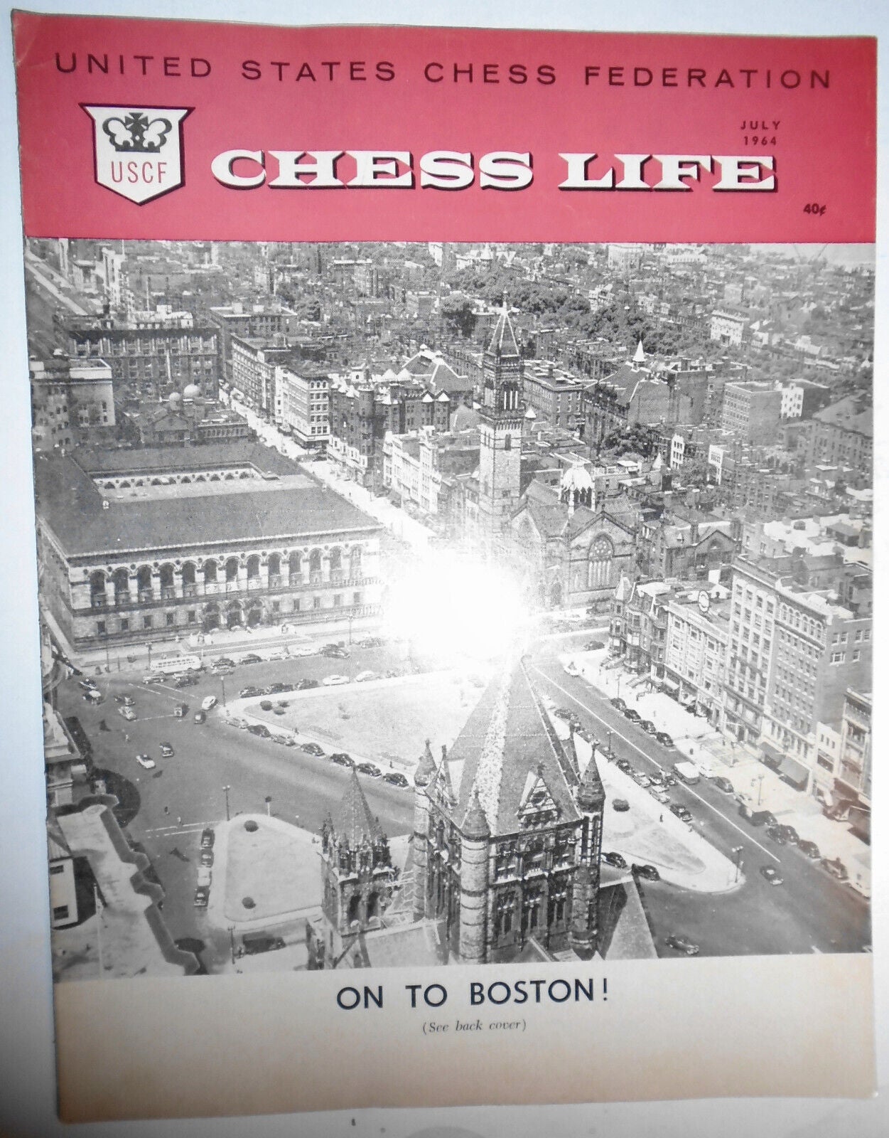 Chess Life, July1964 : Bobby Fischer talks chess; Interzonals, etc.