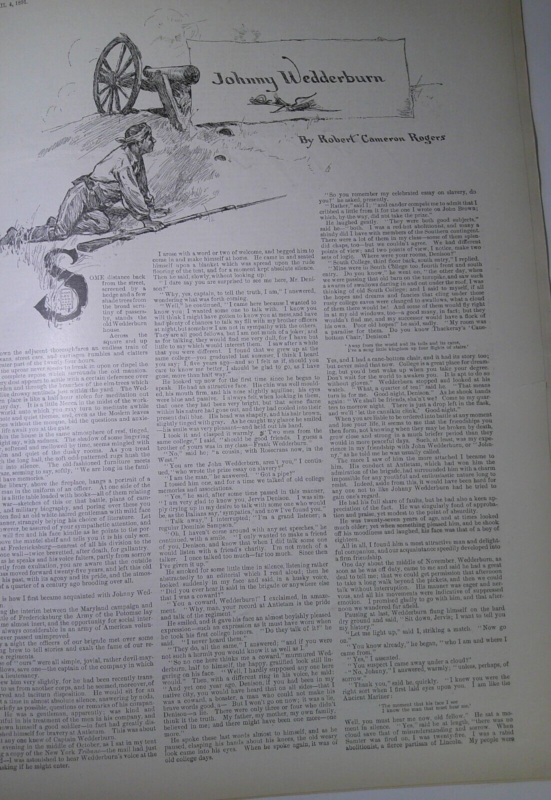 Harper's Weekly April 4, 1891 Big Fishing by Frederick Remington; Badminton etc