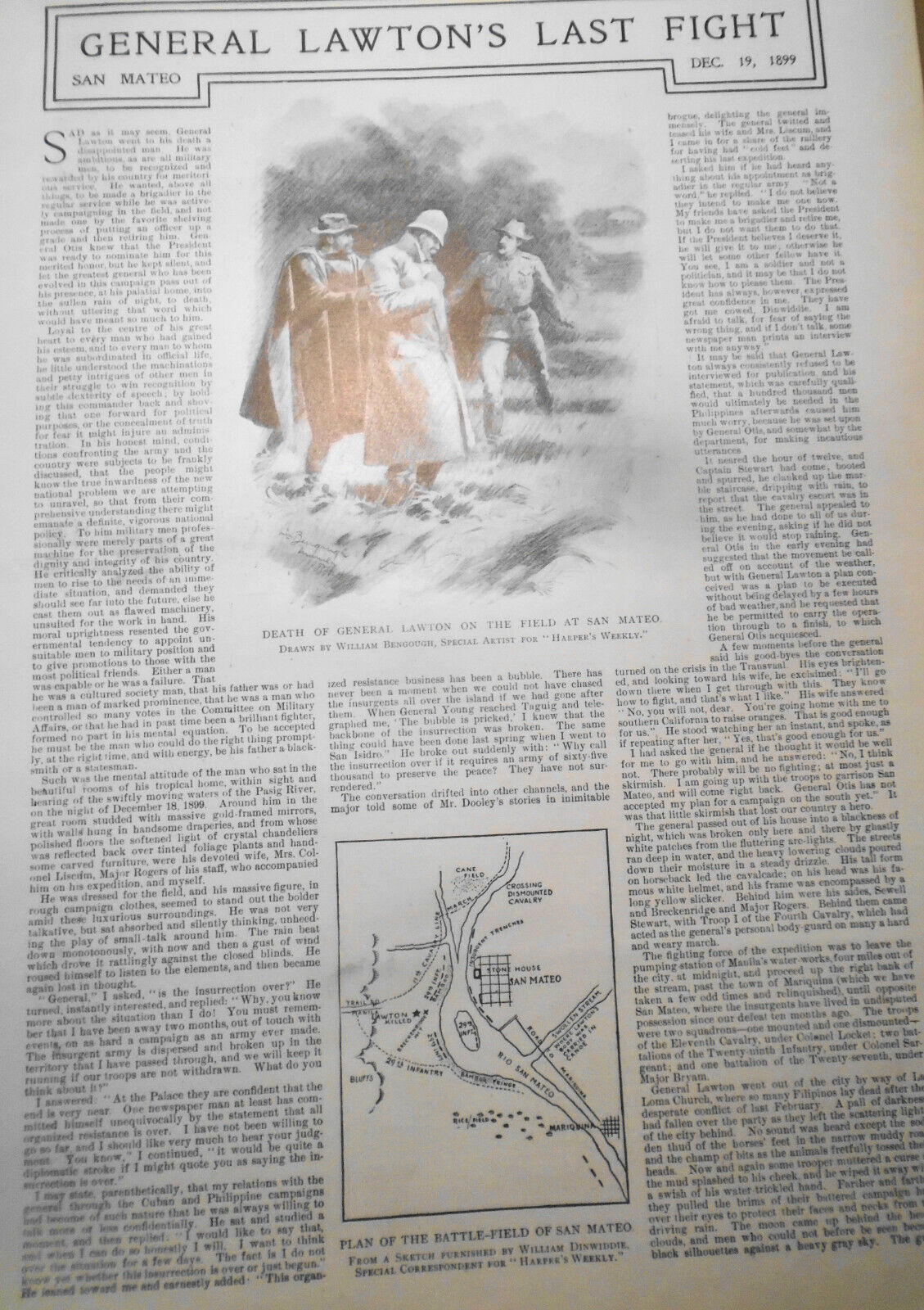 Harper's Weekly, February 24, 1900 - War in South Africa; General Lawton, etc