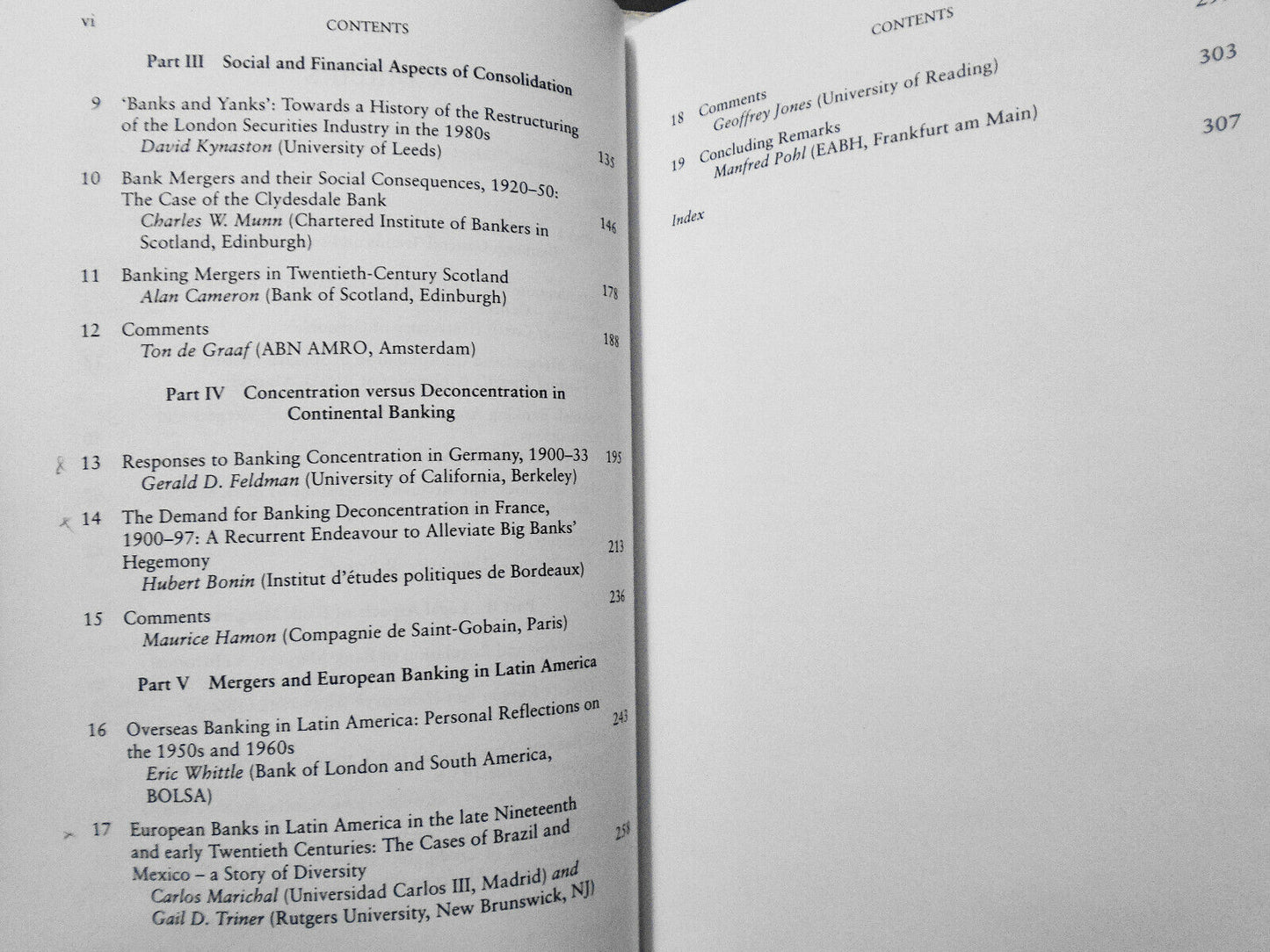 A Century of Banking Consolidation in Europe, by Manfred Pohl. Hardcover. 2001