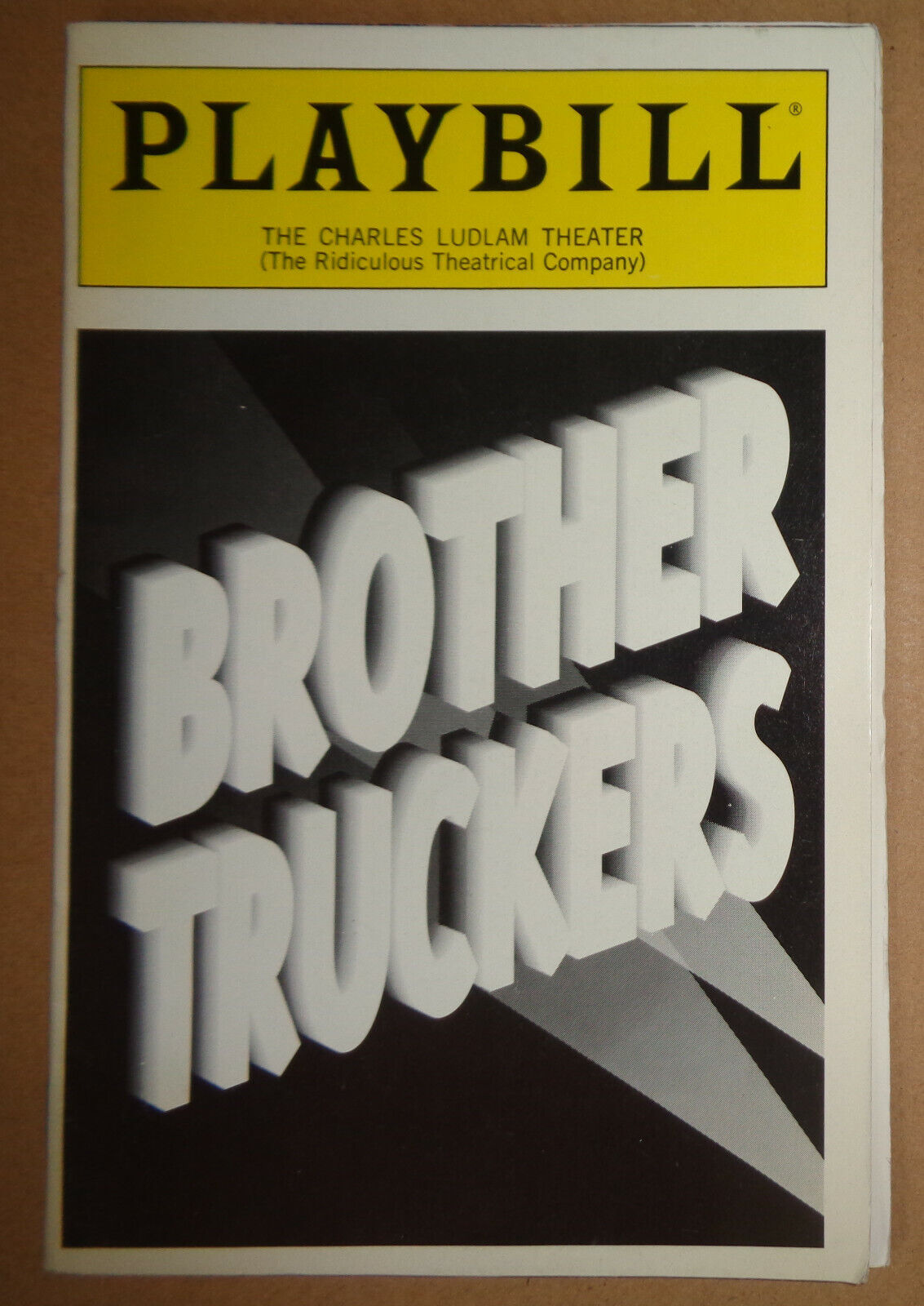 Brother Truckers - Playbill - September 1992