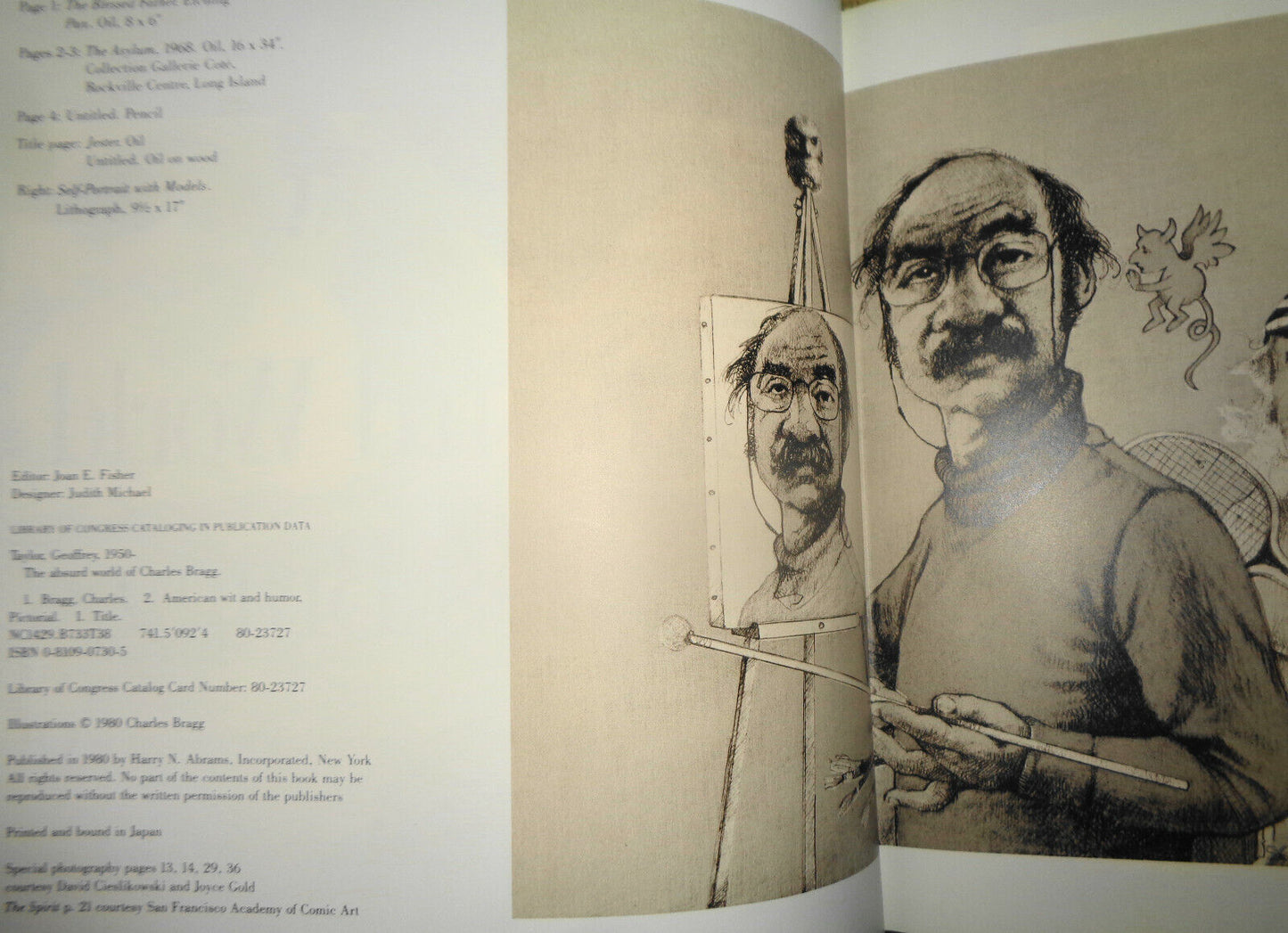 The Absurd World of Charles Bragg by Geoffrey Taylor. Abrams, 1980, Hardcover/DJ