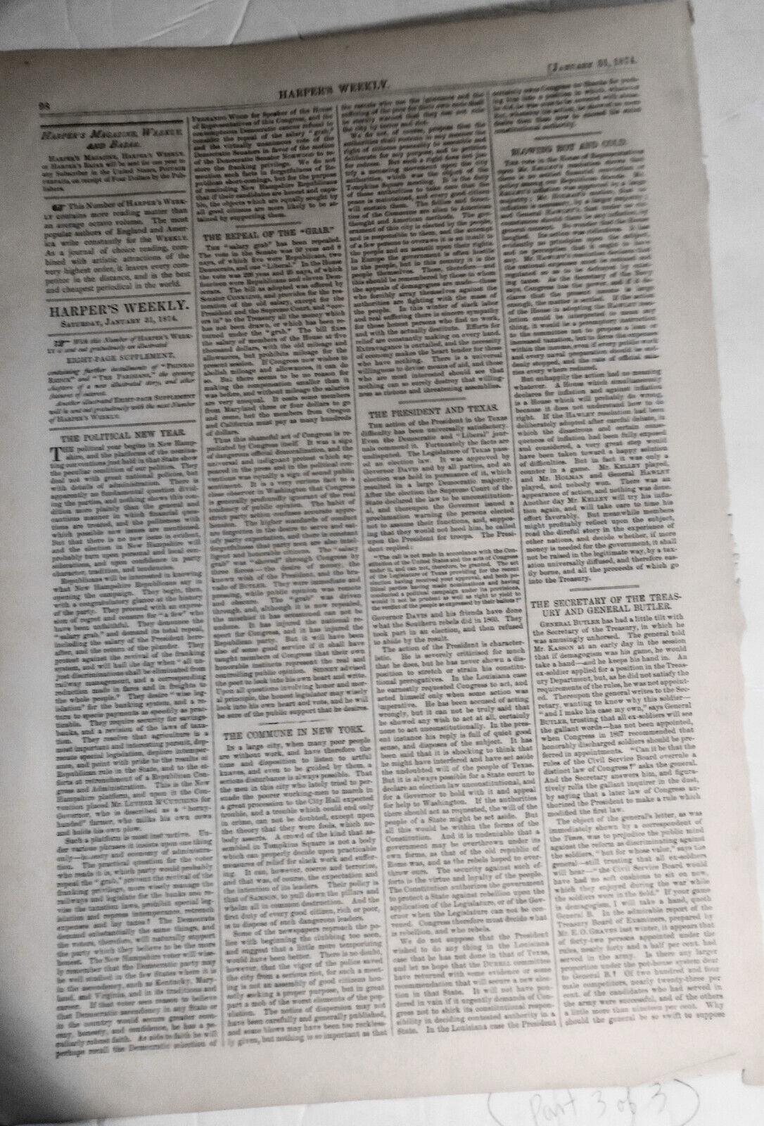 Waiting for an offer - African American junk dealer - Harper's Weekly, 1874