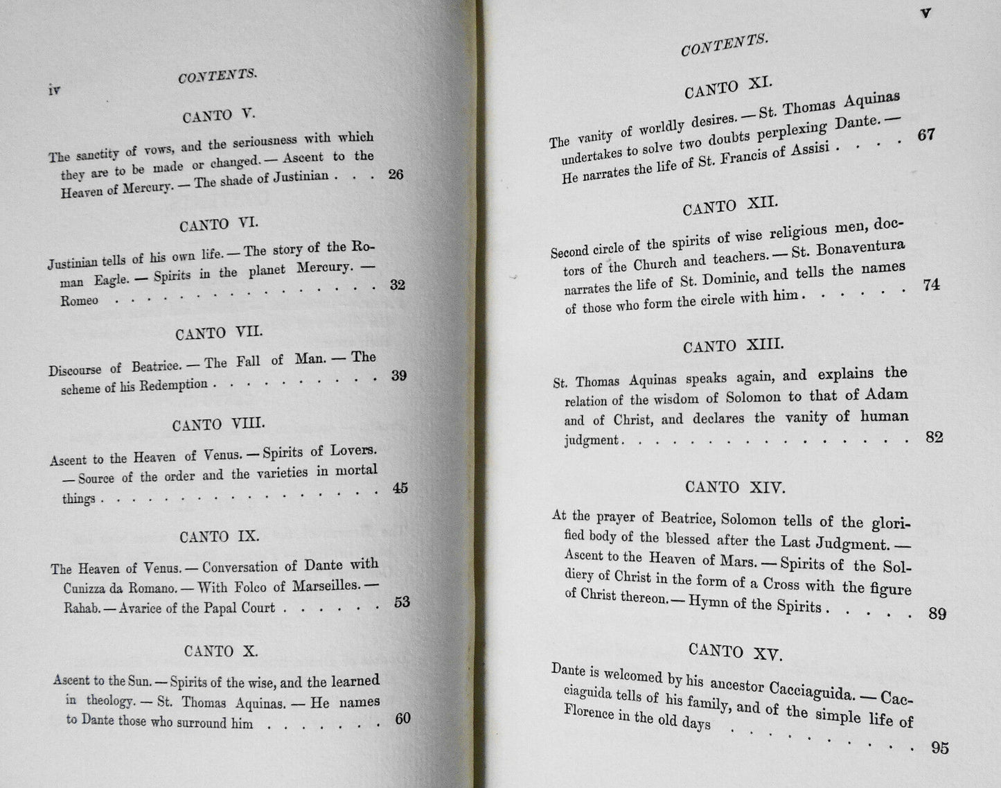 PARADISE Divine Comedy Of Dante Alighieri Vol 3, 1892 Limited edition #42 of 250