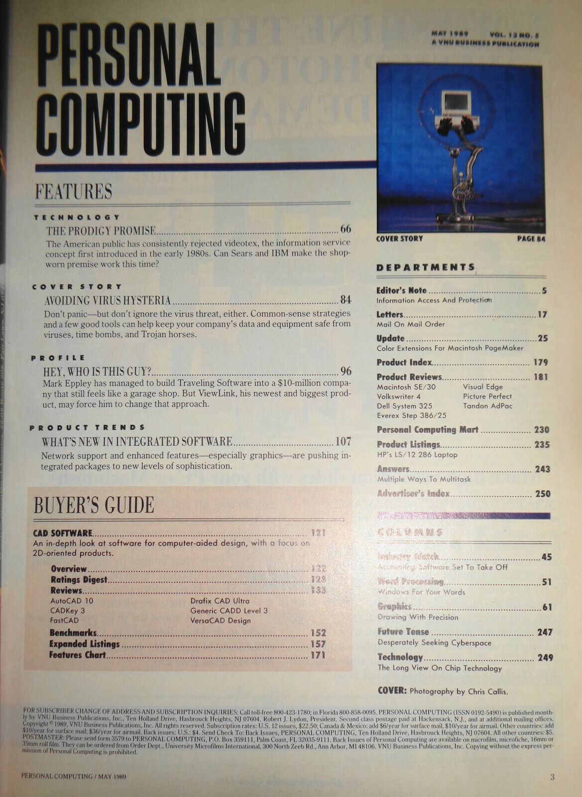 Personal Computing Magazine, May 1989 - Virus Protection...