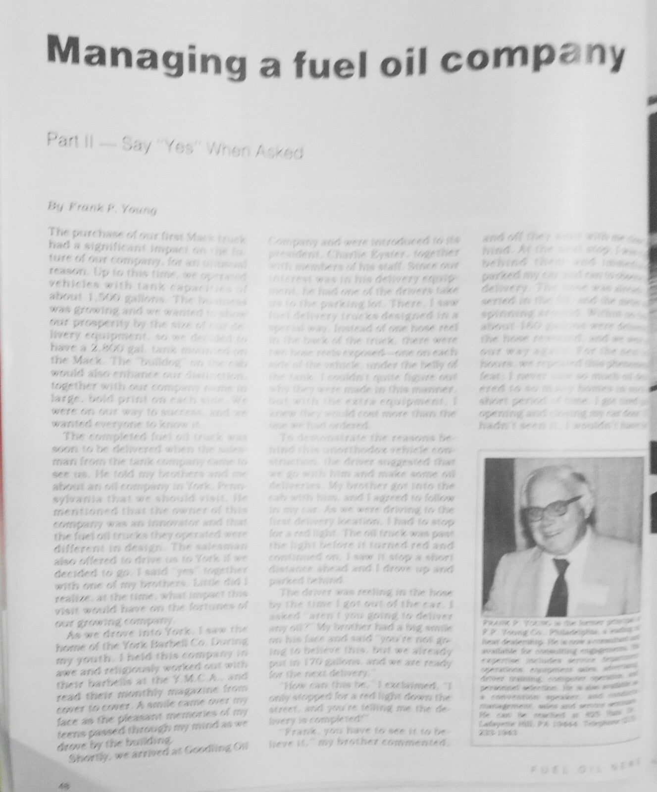 Fuel Oil News New Magazine April 1989. Computer Issue. "Computermania".
