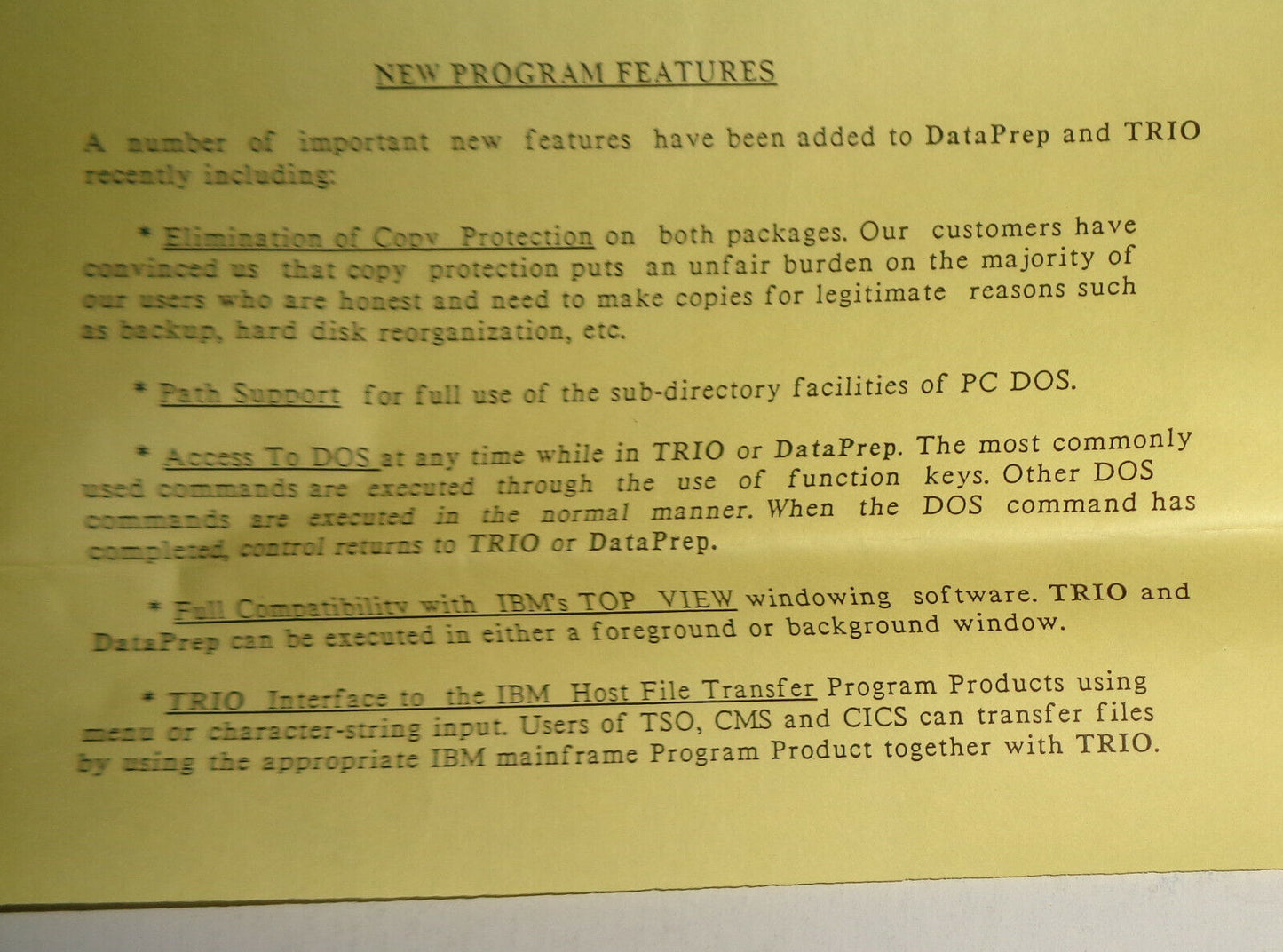 CDI/FTS by CDI Systems. Uniform PC/3270 file transfer interface 1985 Version 3