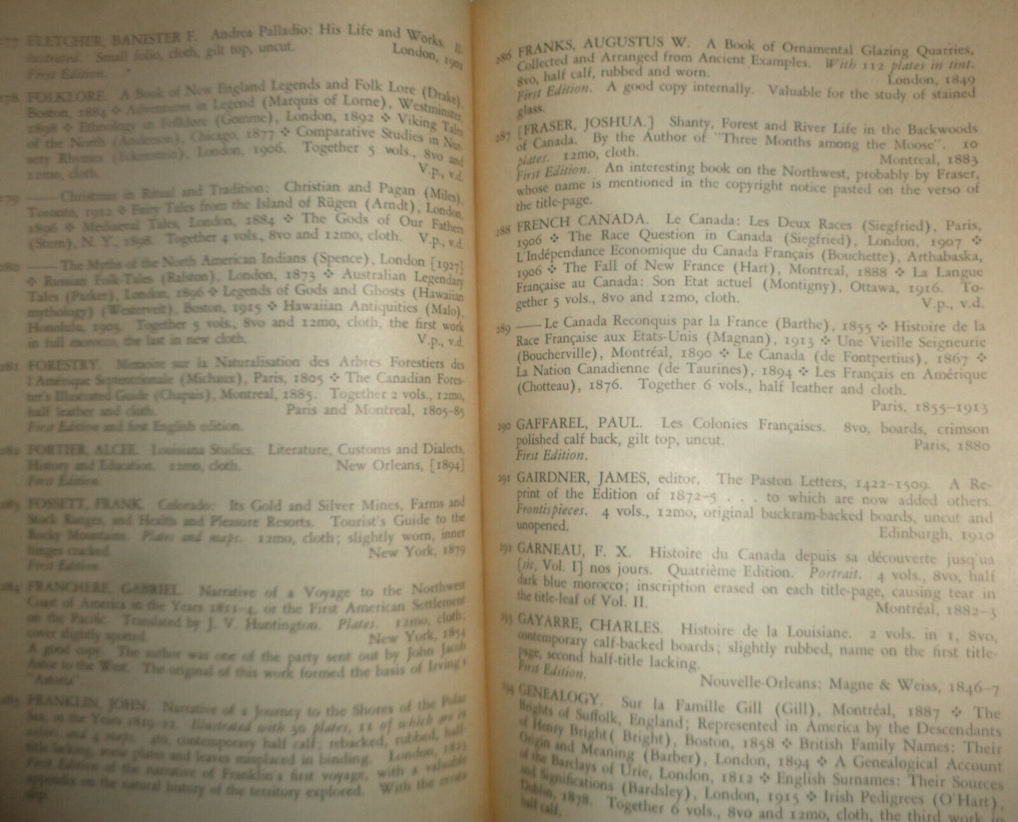 Americanadiana from library of Dr. Norman Viner - 1938 AMERICAN ART ASSOC