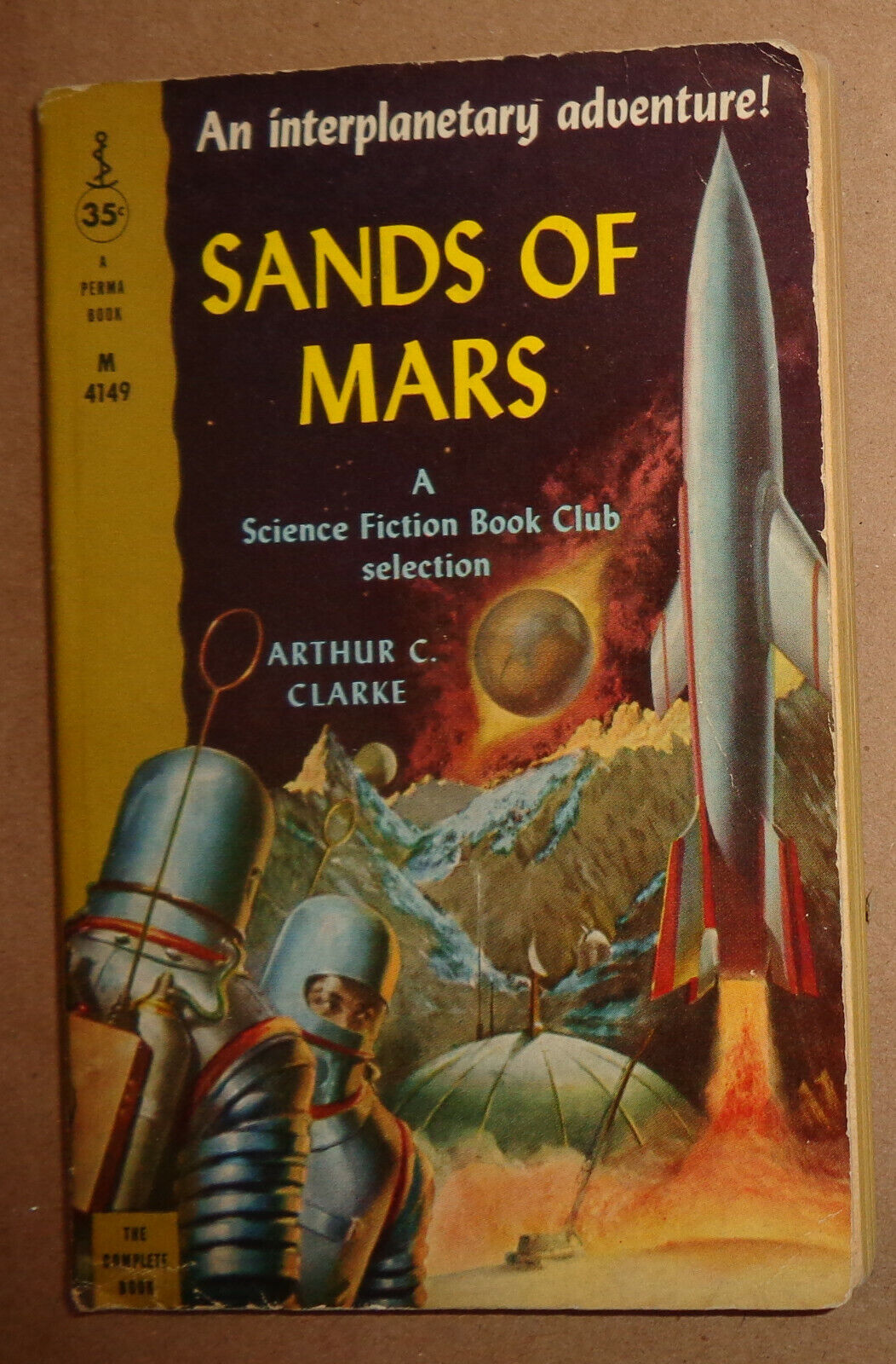 Arthur C. Clarke - 3 Vintage paperbacks - all first printings 1958, 1959, 1960.