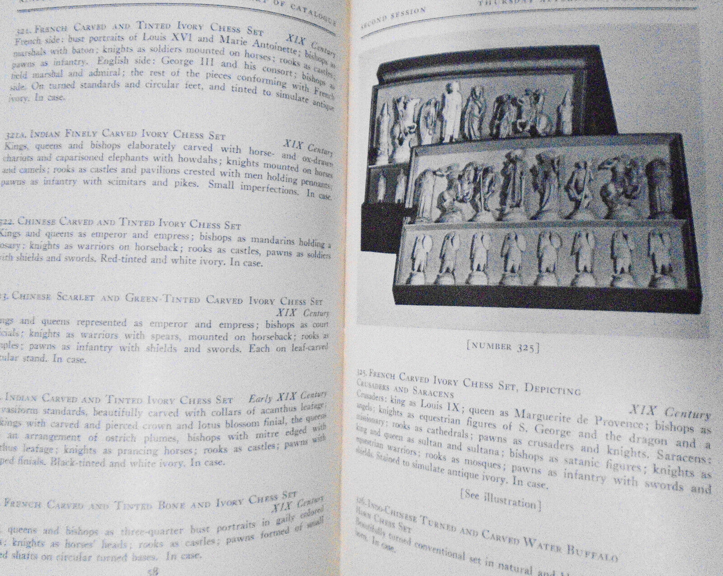 Objets de vertu; European & Japanese arms & armor; chess sets, Parke-Bernet 1956