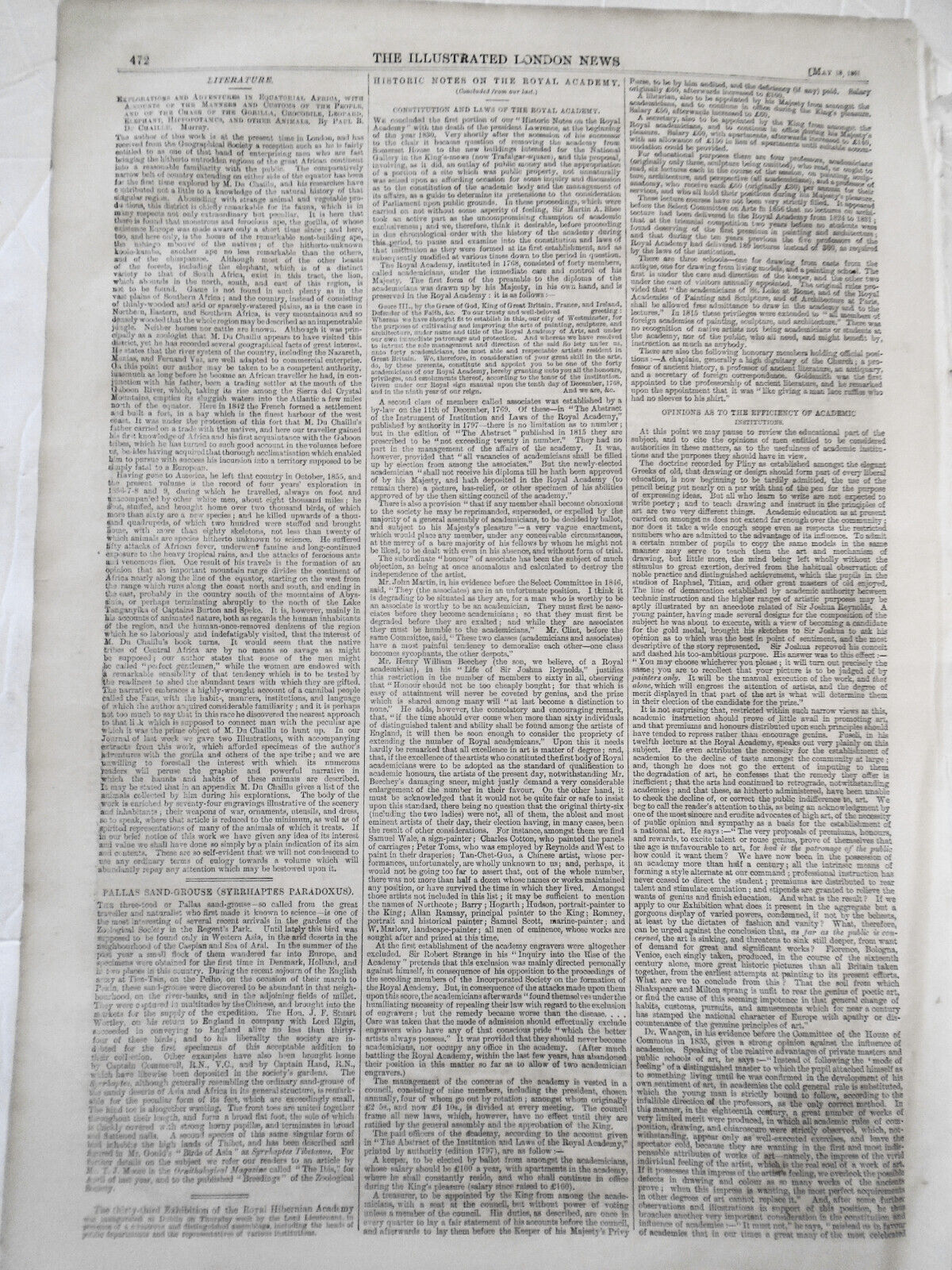 The "Union" Mass Meeting Held in Union-Square, New York. 1861 Original print