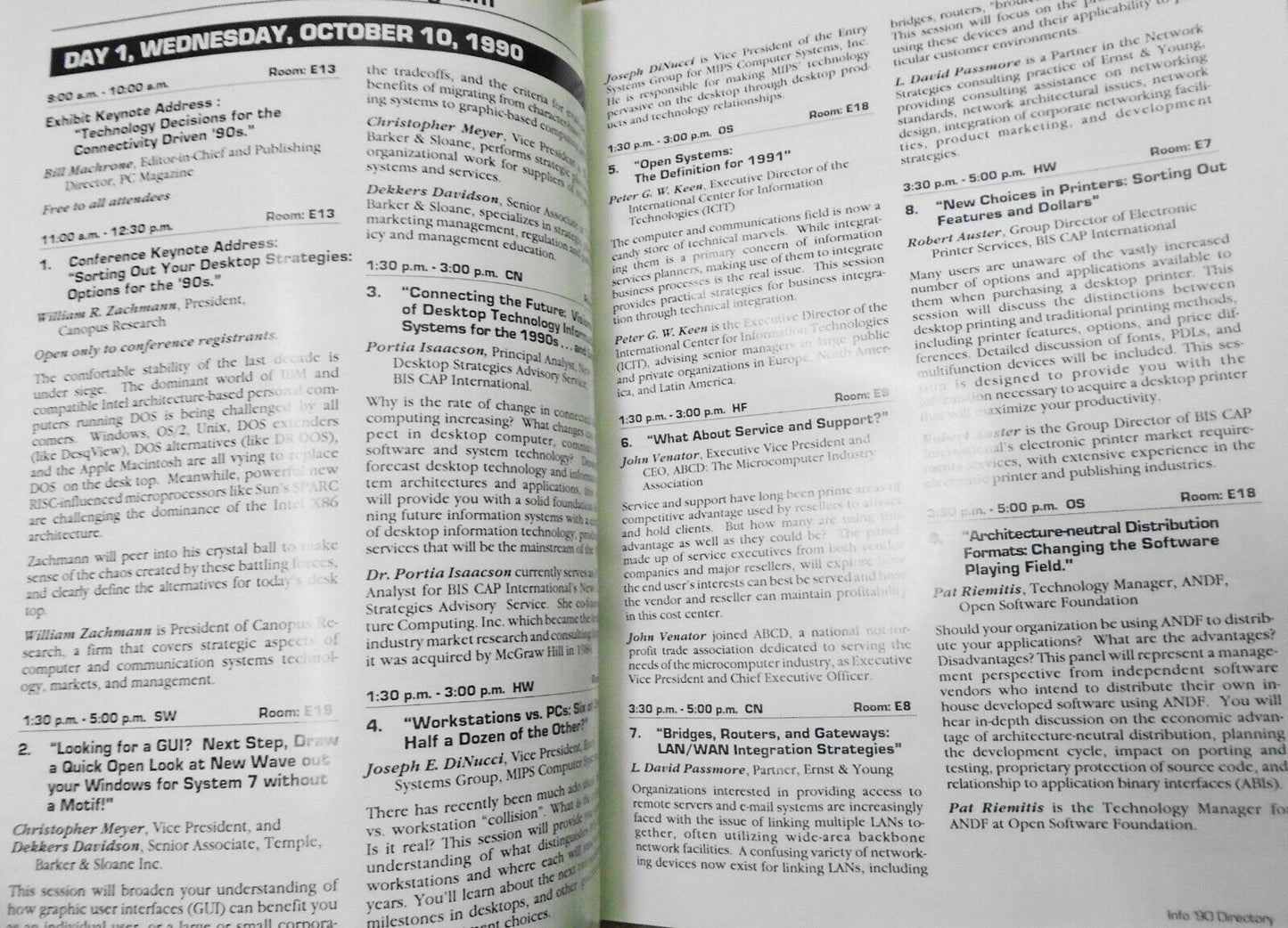 Info '90 : Official directory & buyers' guide Information Management Exposition