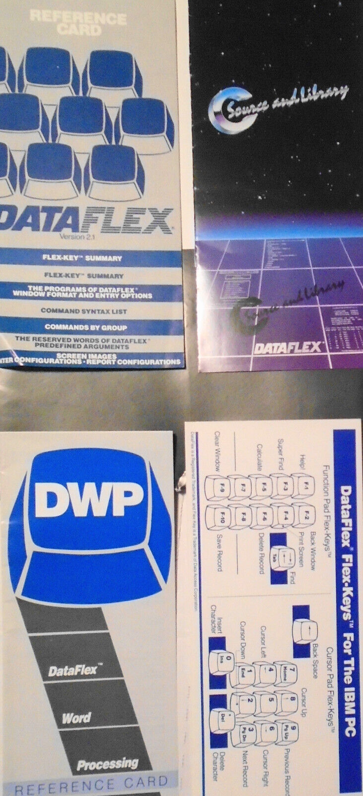 Dataflex Applications Development Database Press Kit - 1988