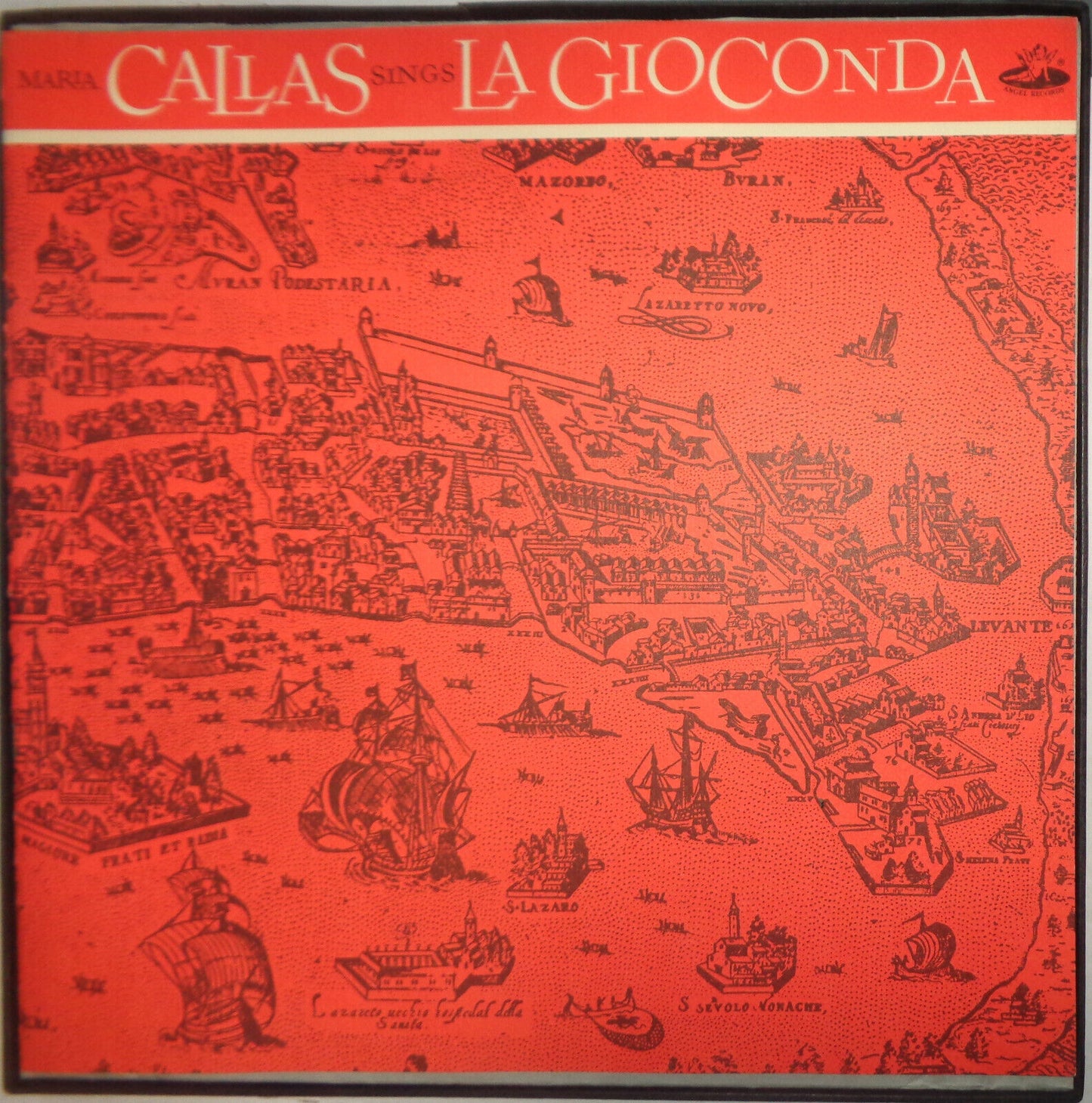 CALLAS : TEATRO ALLA SCALA - AMILCARE PONCHIELLI, LA GIOCONDA - 3 LP SET - 1960