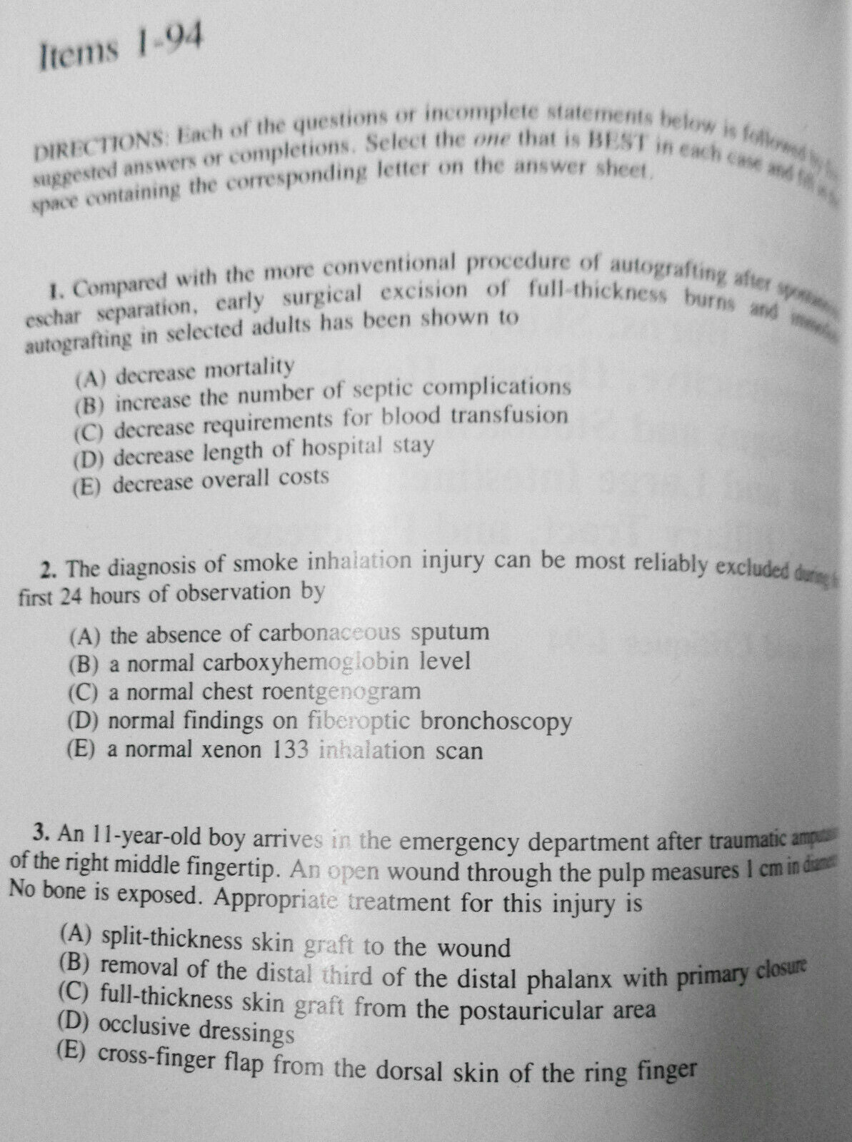 American College of Surgeons, SESAP V Syllabus. 1985.