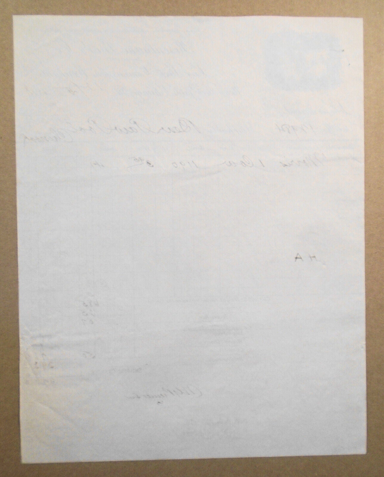 1898 Rosenbaum Bros. & Co. Live Stock Merchants, Chicago, IL - Receipt for a Cow