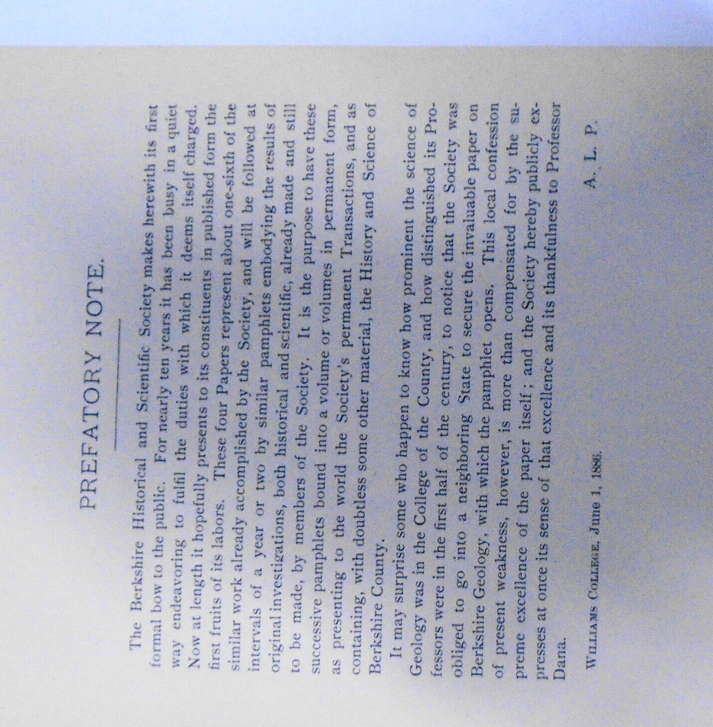 1892 Berkshire book. Vol. I, by Berkshire Historical and Scientific Society (MA)