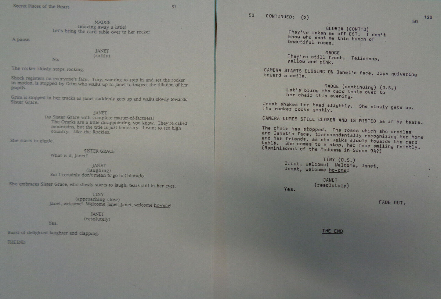 Tennessee Williams - Secret Places Of The Heart - 2 unpublished screenplays